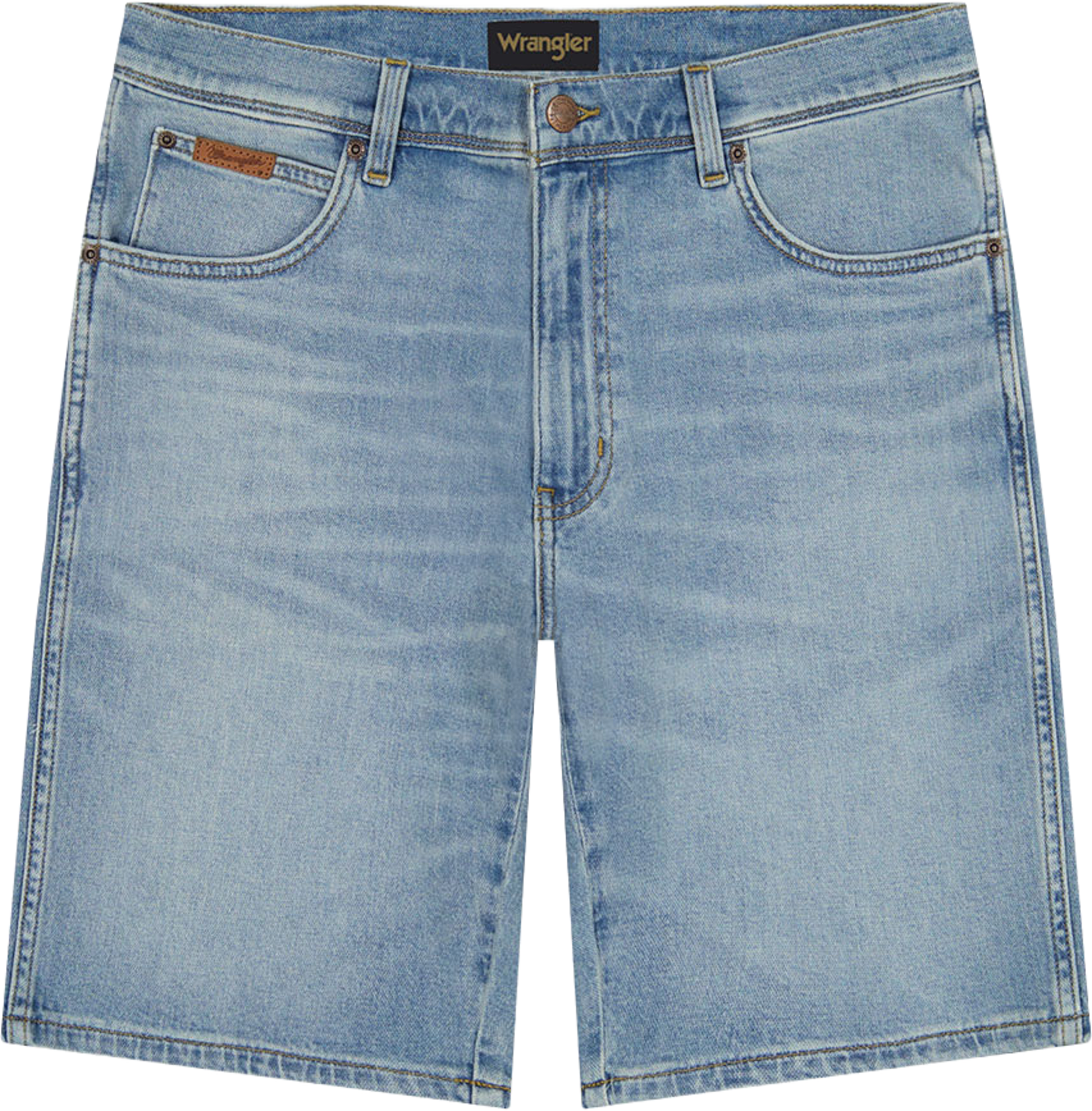 Texas Shorts, från Wrangler, i färgen Tundra Ridge. Klicka för att öppna bilden i stort format