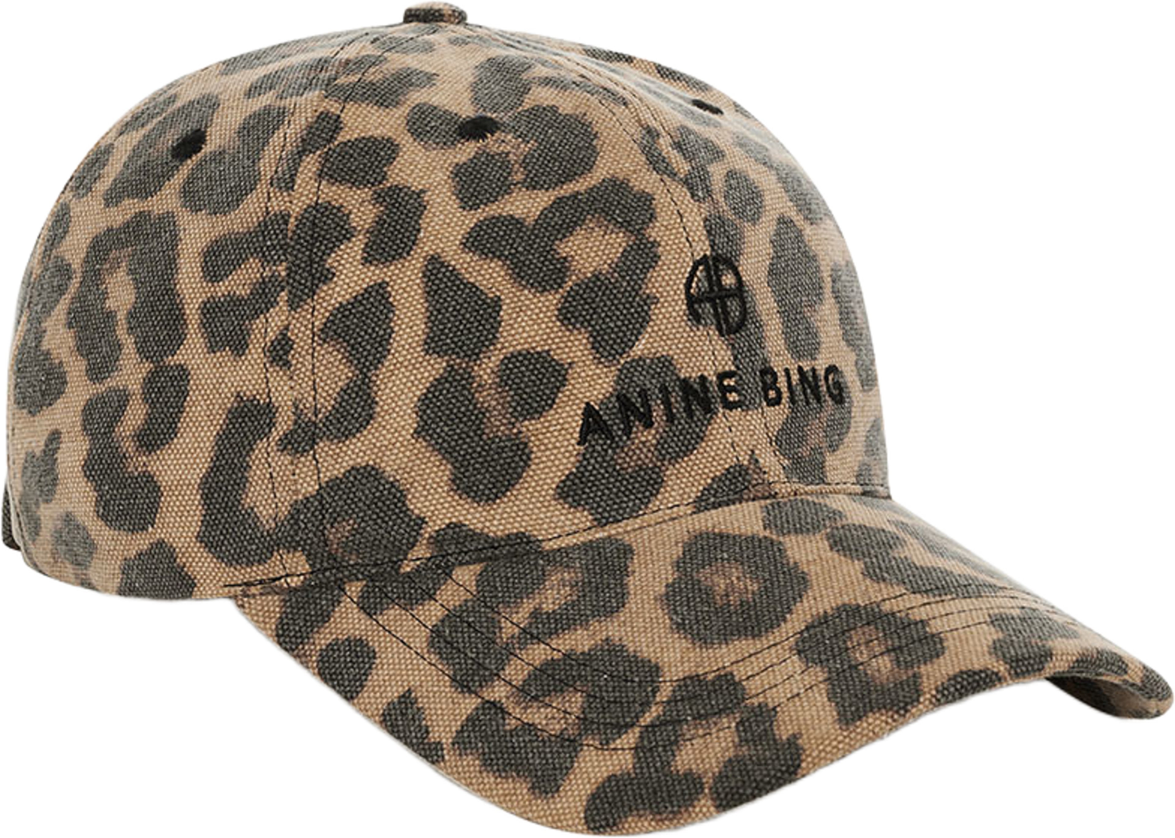 Jeremy Baseball Cap, från Anine Bing, i färgen Leopard. Klicka för att öppna bilden i stort format