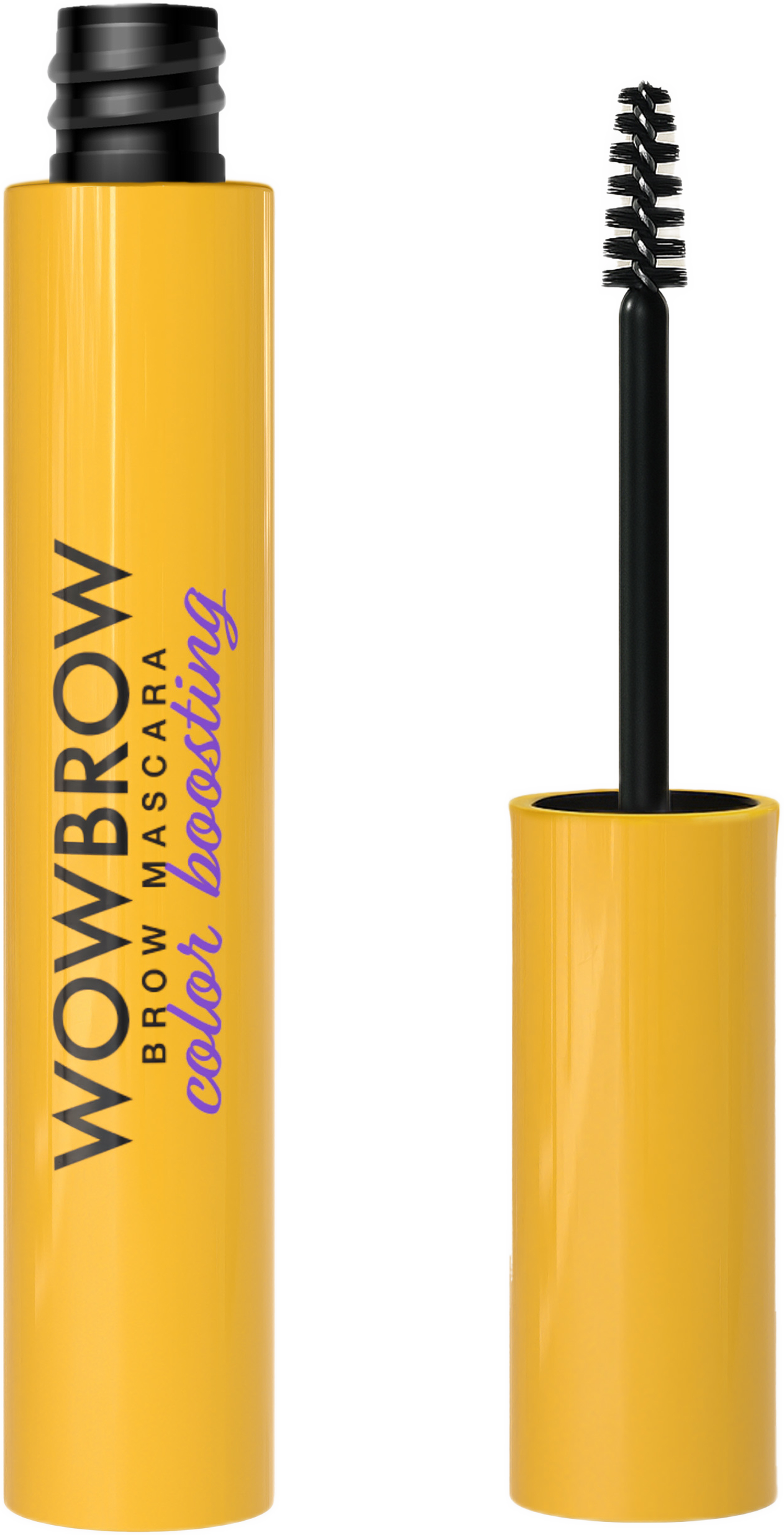 Color Boosting Brow Mascara / Medium brown, från WOWBROW, i färgen Medium Brown. Klicka för att öppna bilden i stort format