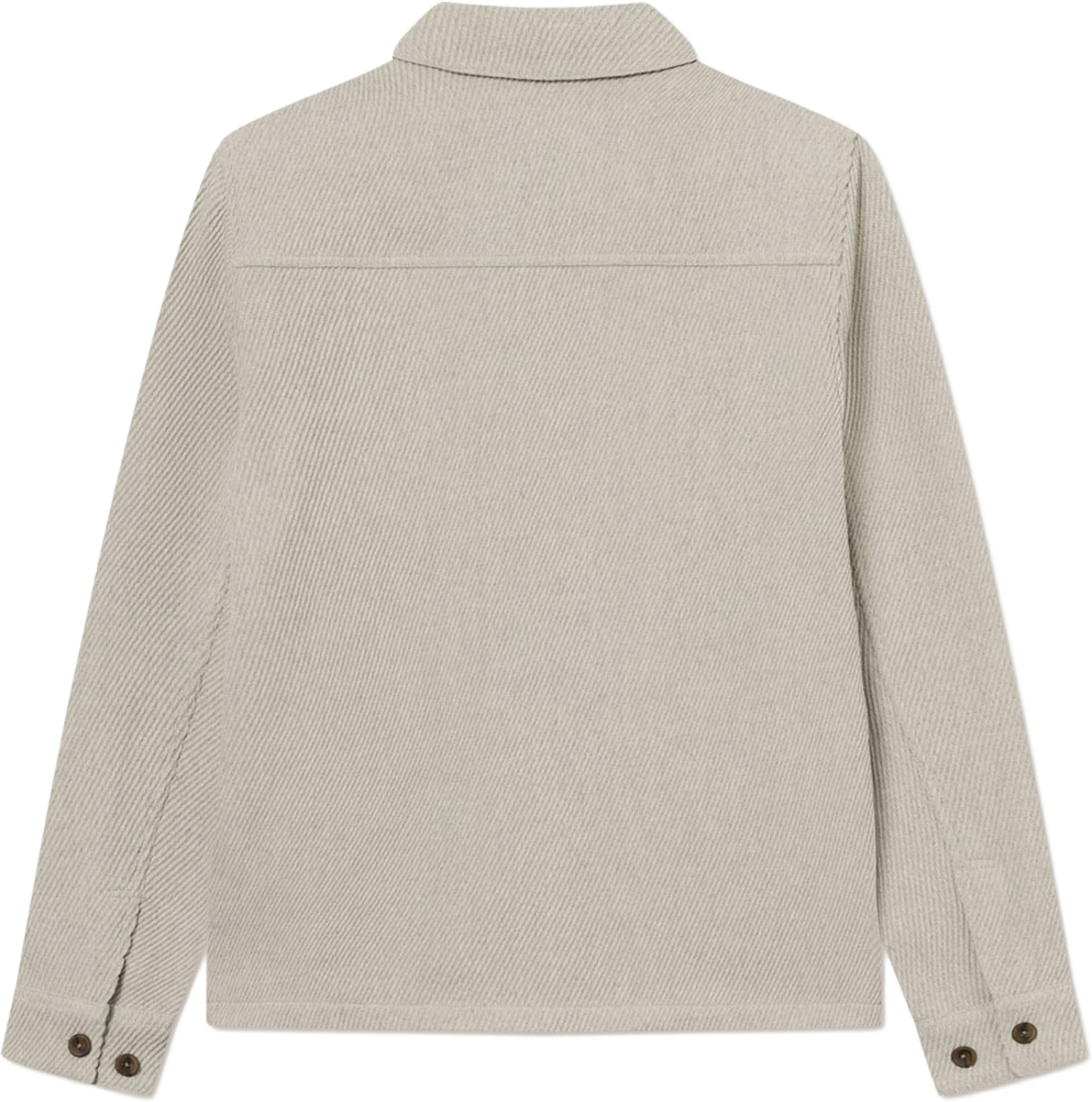 Hamilton Twill Wool Overshirt, från LES DEUX, i färgen Snow Melange. Klicka för att öppna bilden i stort format