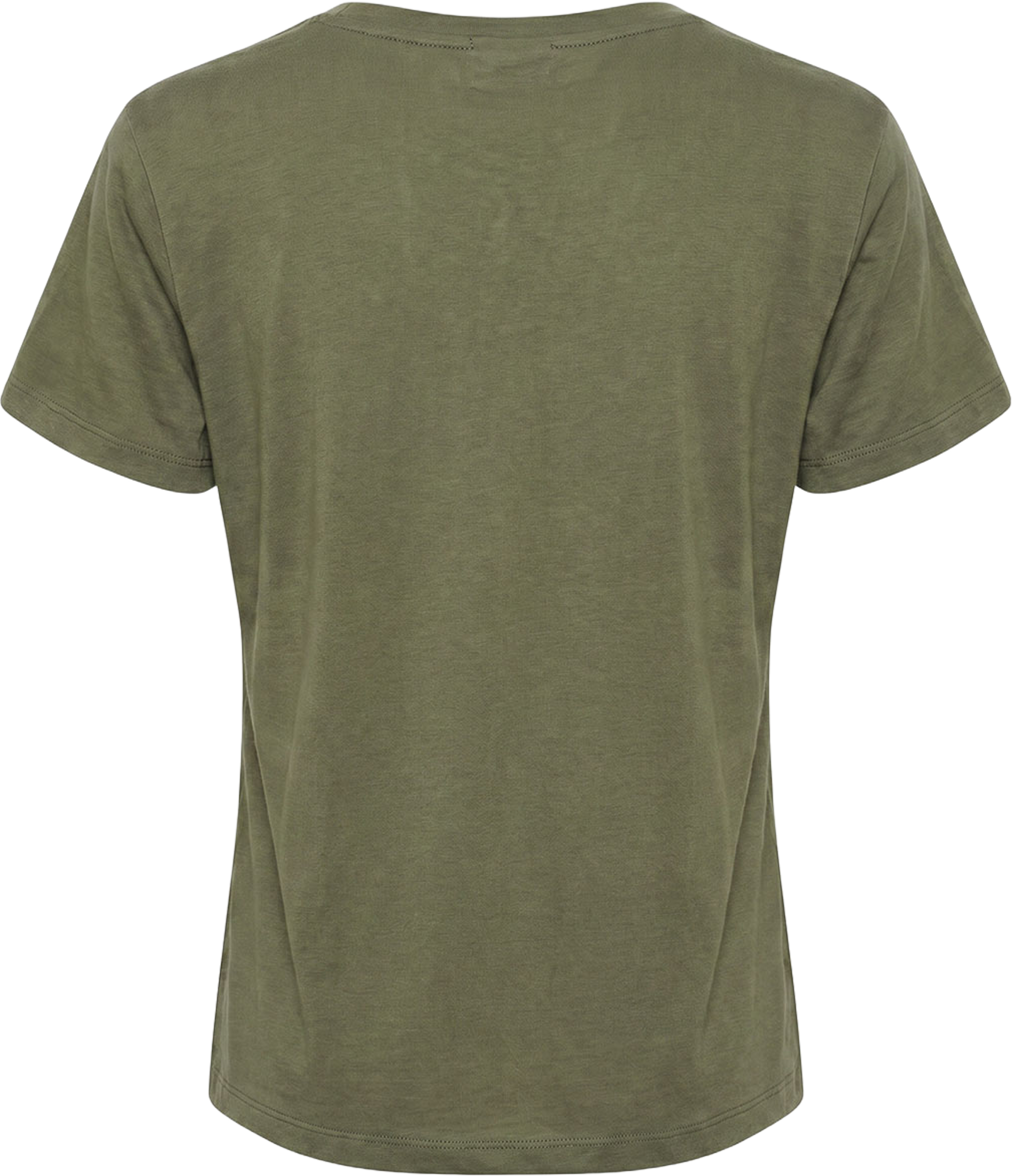 SLColumbine Crew-Neck T-Shirt, från Soaked In Luxury, i färgen Agave Green. Klicka för att öppna bilden i stort format