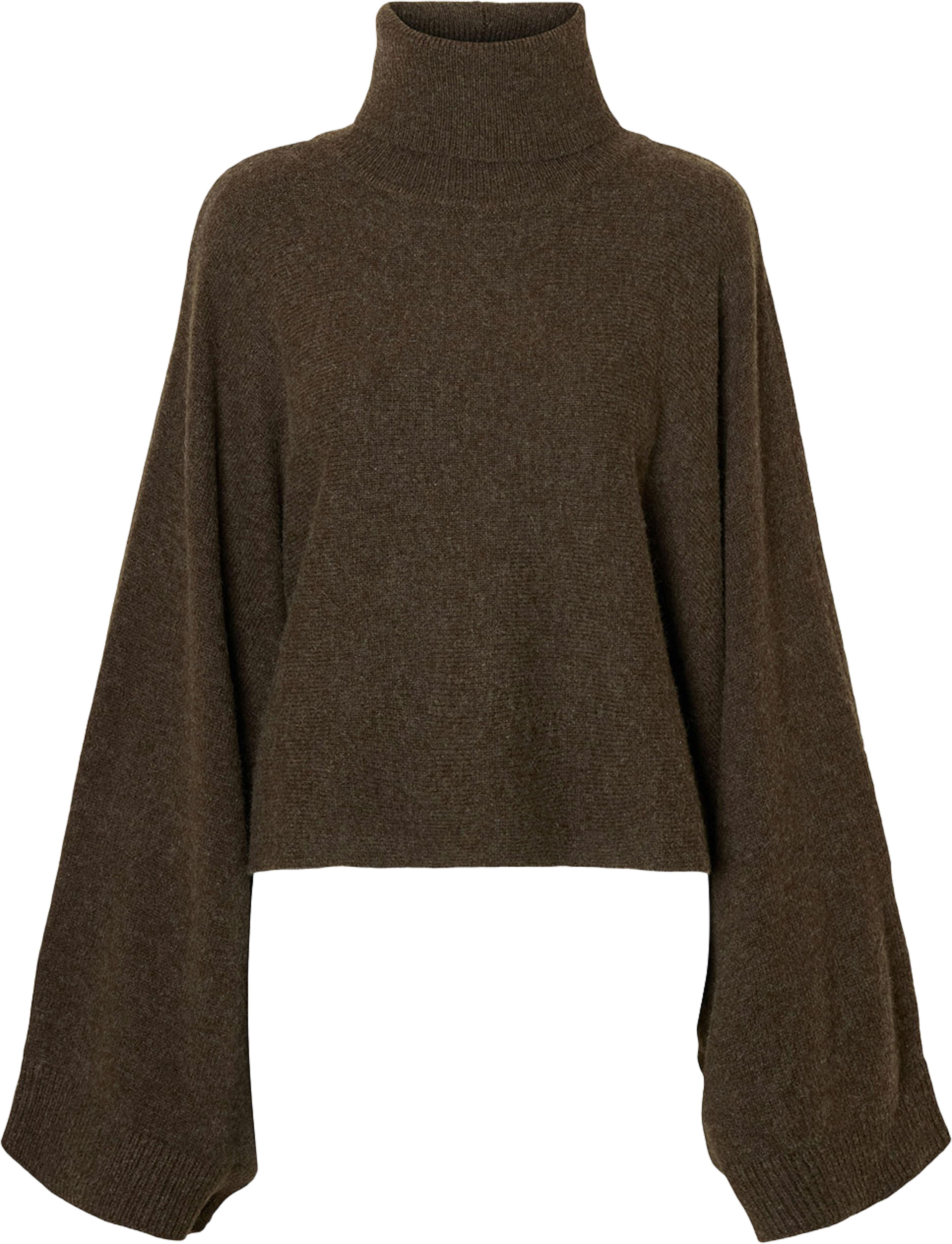 SLFELINA Pullover, från Selected Femme, i färgen Delicioso Melange. Klicka för att öppna bilden i stort format