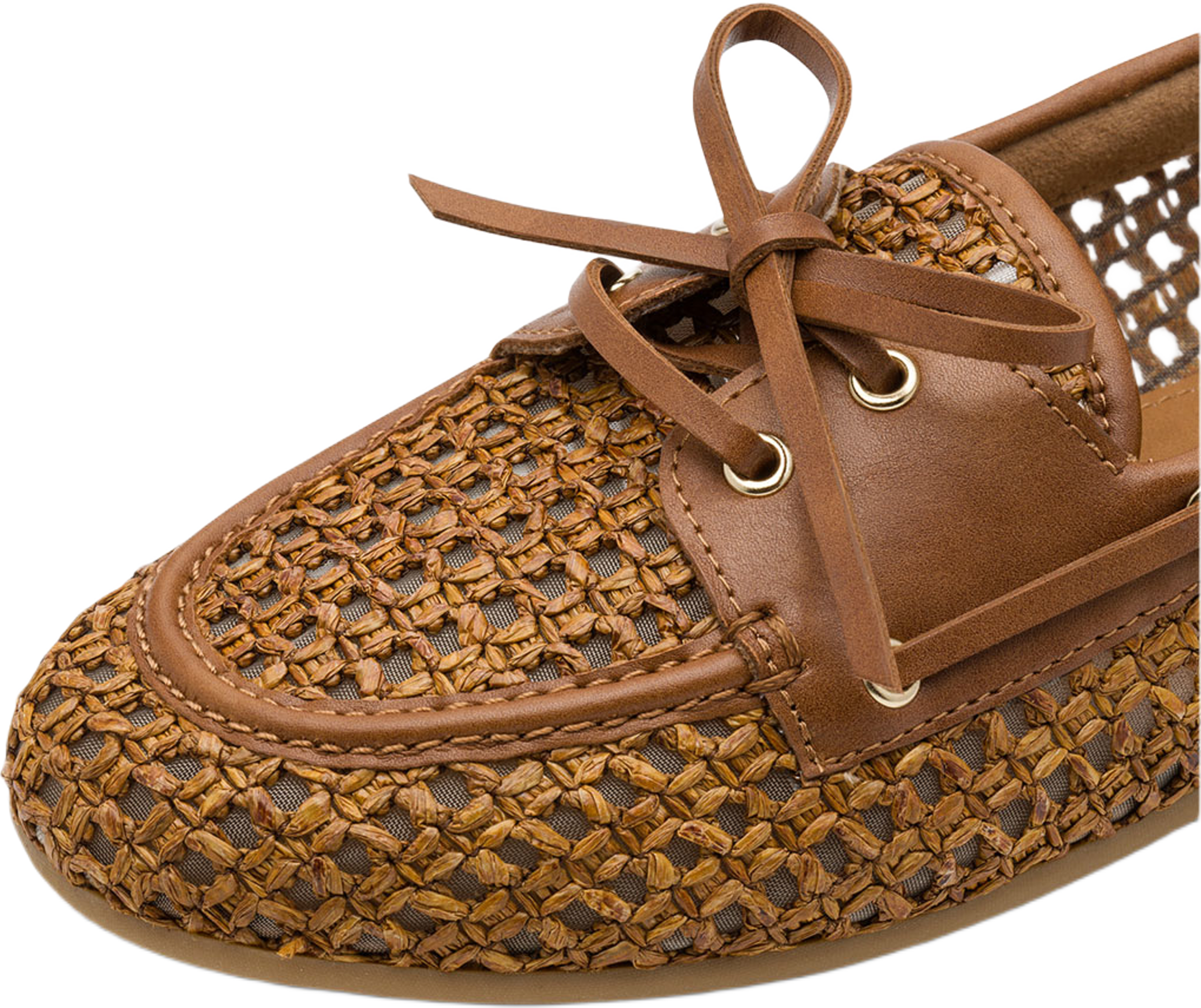 Moccassin, från Tamaris, i färgen Cognac Struct. Klicka för att öppna bilden i stort format