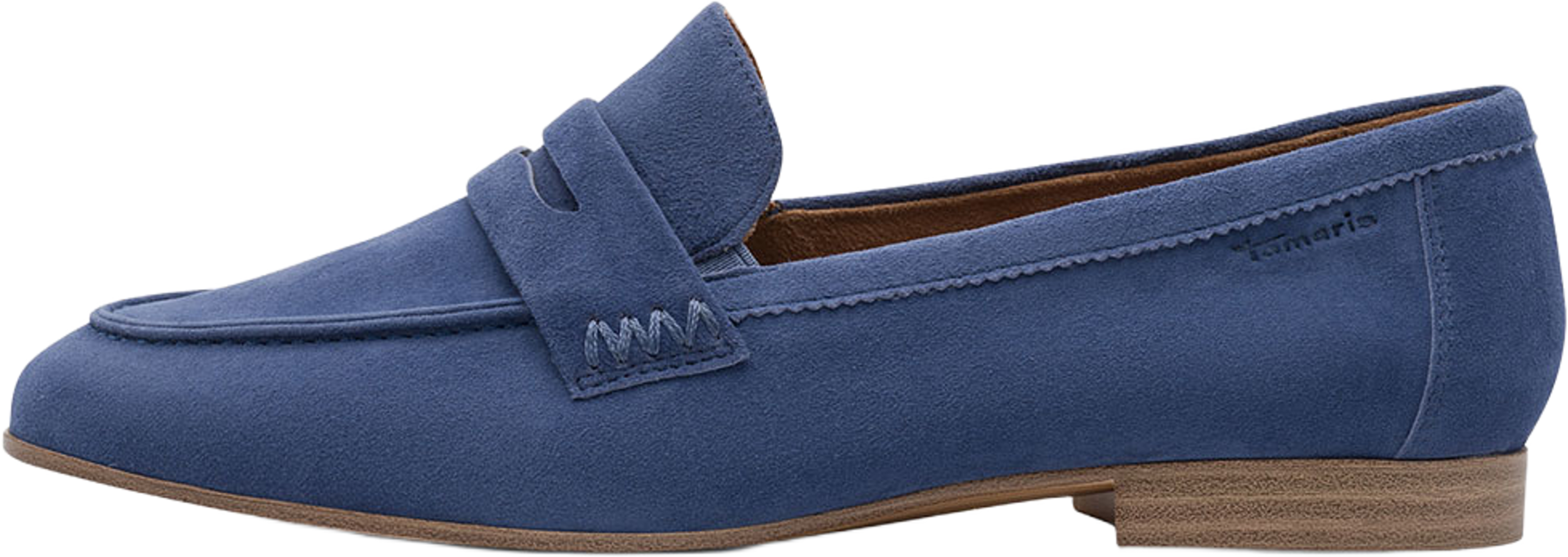 Toffla, från Tamaris, i färgen Blue. Klicka för att öppna bilden i stort format