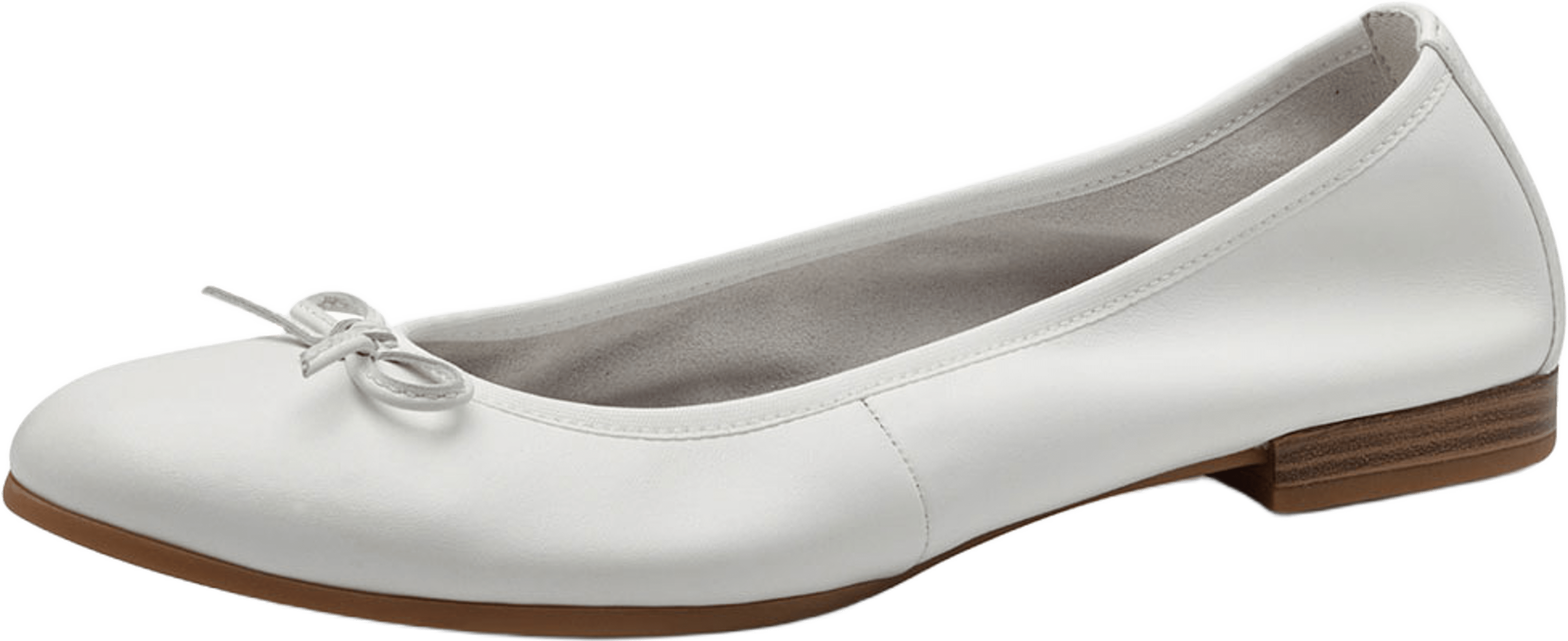 Ballerina, från Tamaris, i färgen White. Klicka för att öppna bilden i stort format