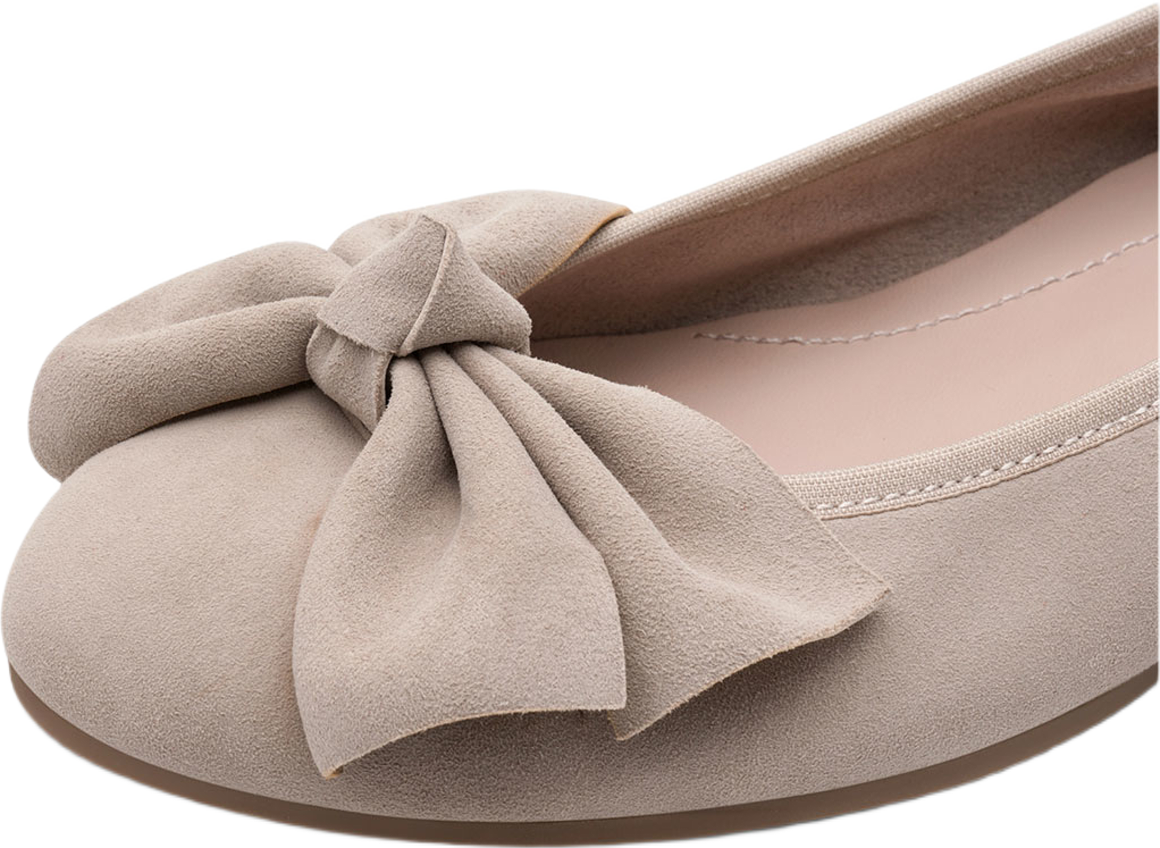 Ballerina, från Tamaris, i färgen Taupe. Klicka för att öppna bilden i stort format