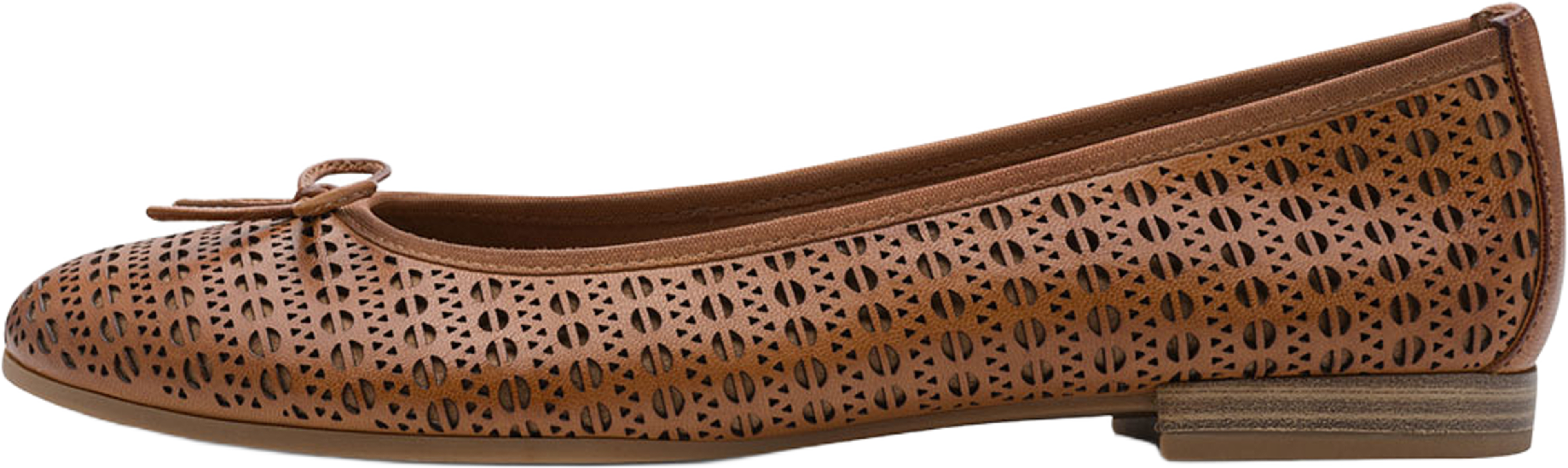 Ballerina, från Tamaris, i färgen Nut Structure. Klicka för att öppna bilden i stort format