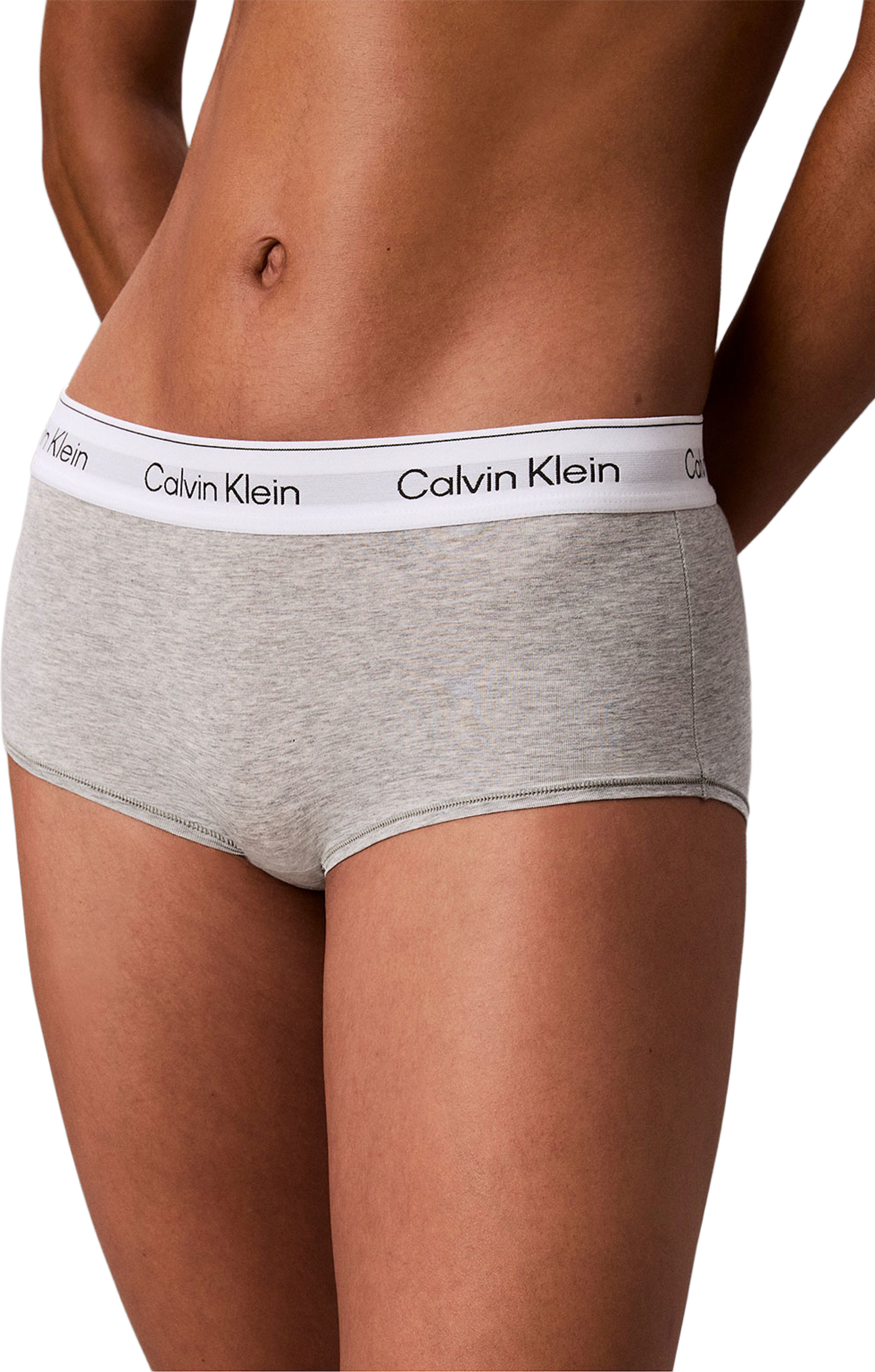 Underwear BOYSHORT, från Calvin Klein, i färgen Grey Heather. Klicka för att öppna bilden i stort format
