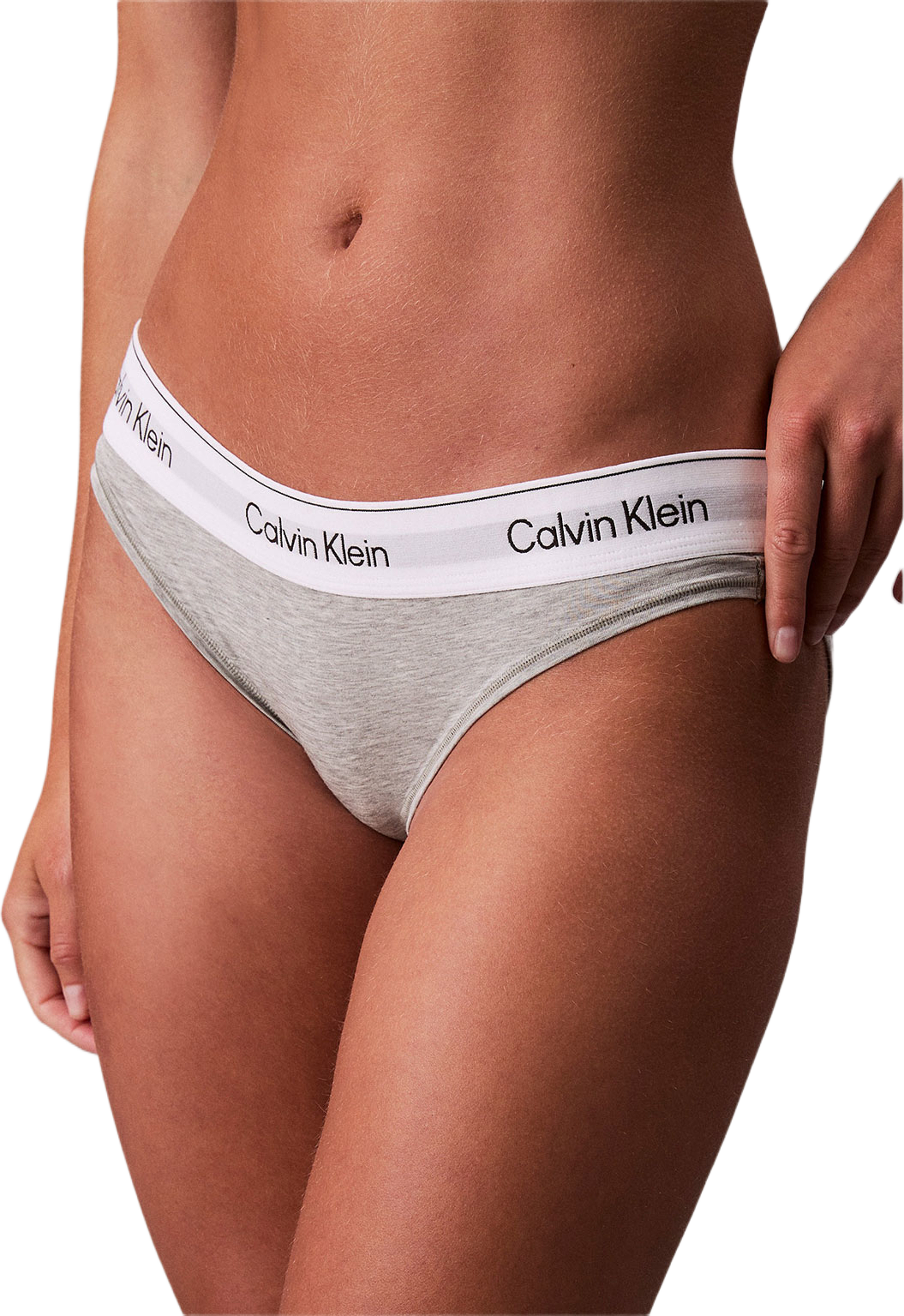 Underwear BIKINI, från Calvin Klein, i färgen Grey Heather. Klicka för att öppna bilden i stort format