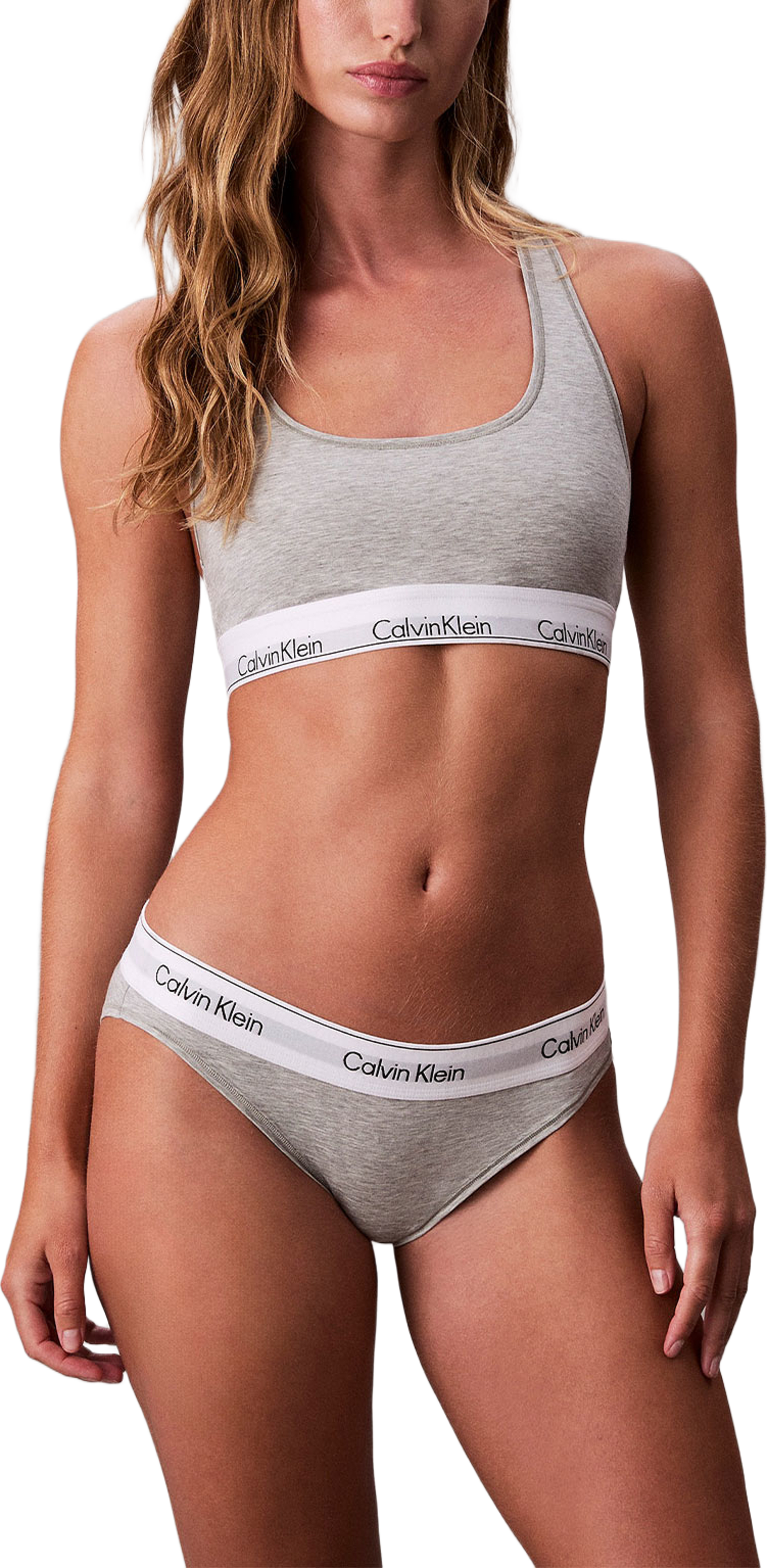 Underwear BIKINI, från Calvin Klein, i färgen Grey Heather. Klicka för att öppna bilden i stort format