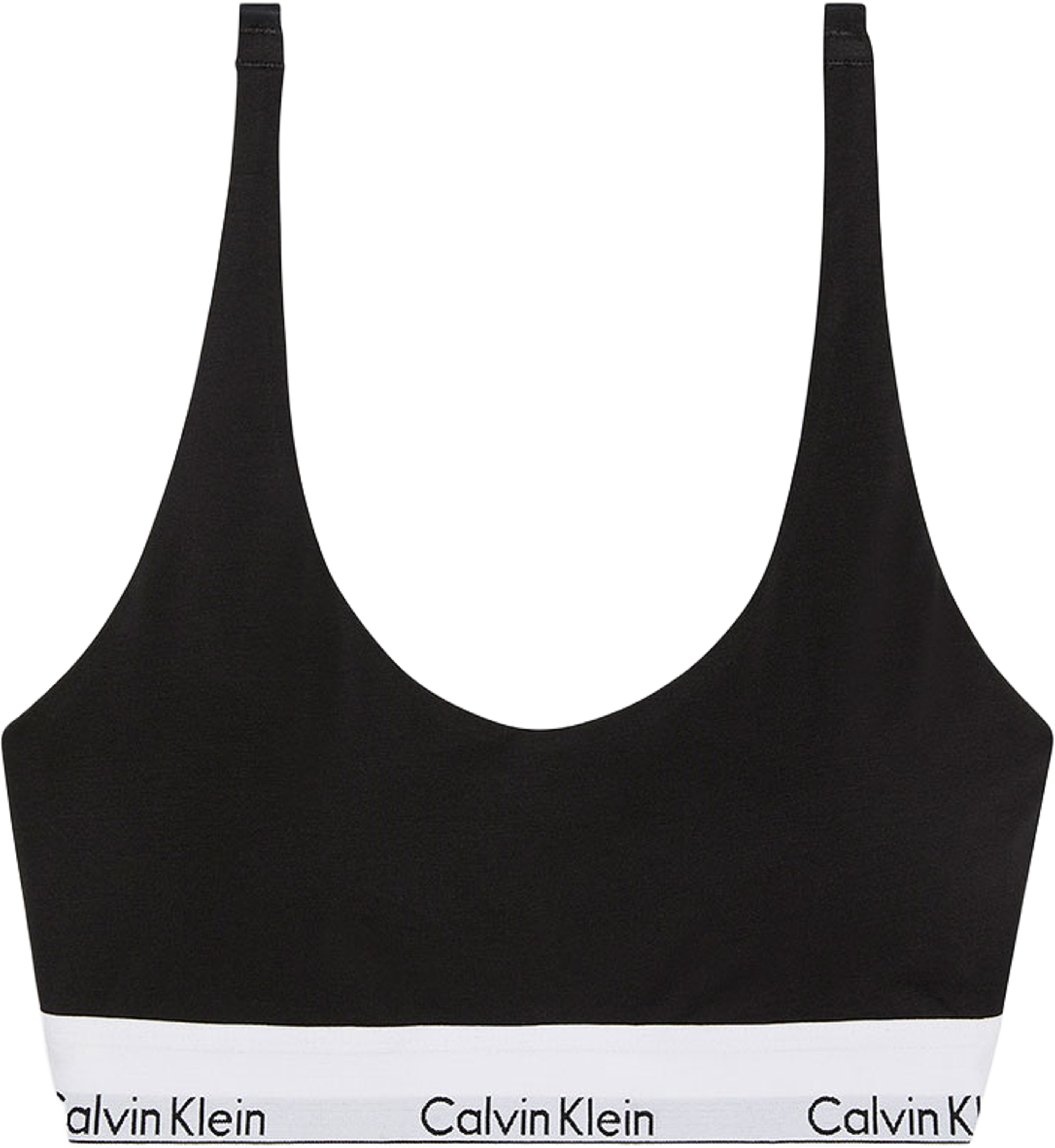 Underwear LIGHTLY LINED BRALETTE, från Calvin Klein, i färgen Black. Klicka för att öppna bilden i stort format