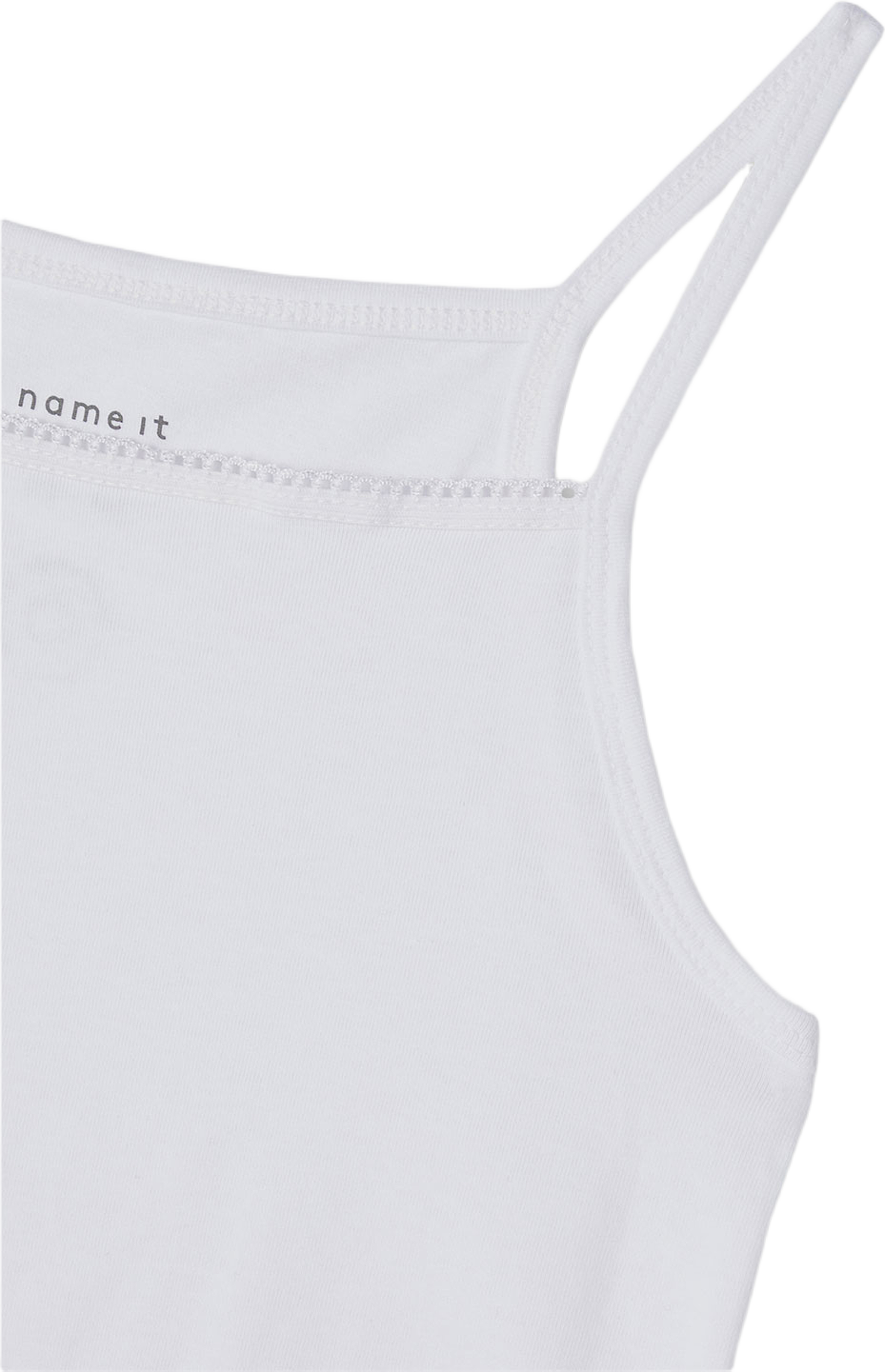 Linne, 2-pack, från Name It, i färgen Bright White. Klicka för att öppna bilden i stort format