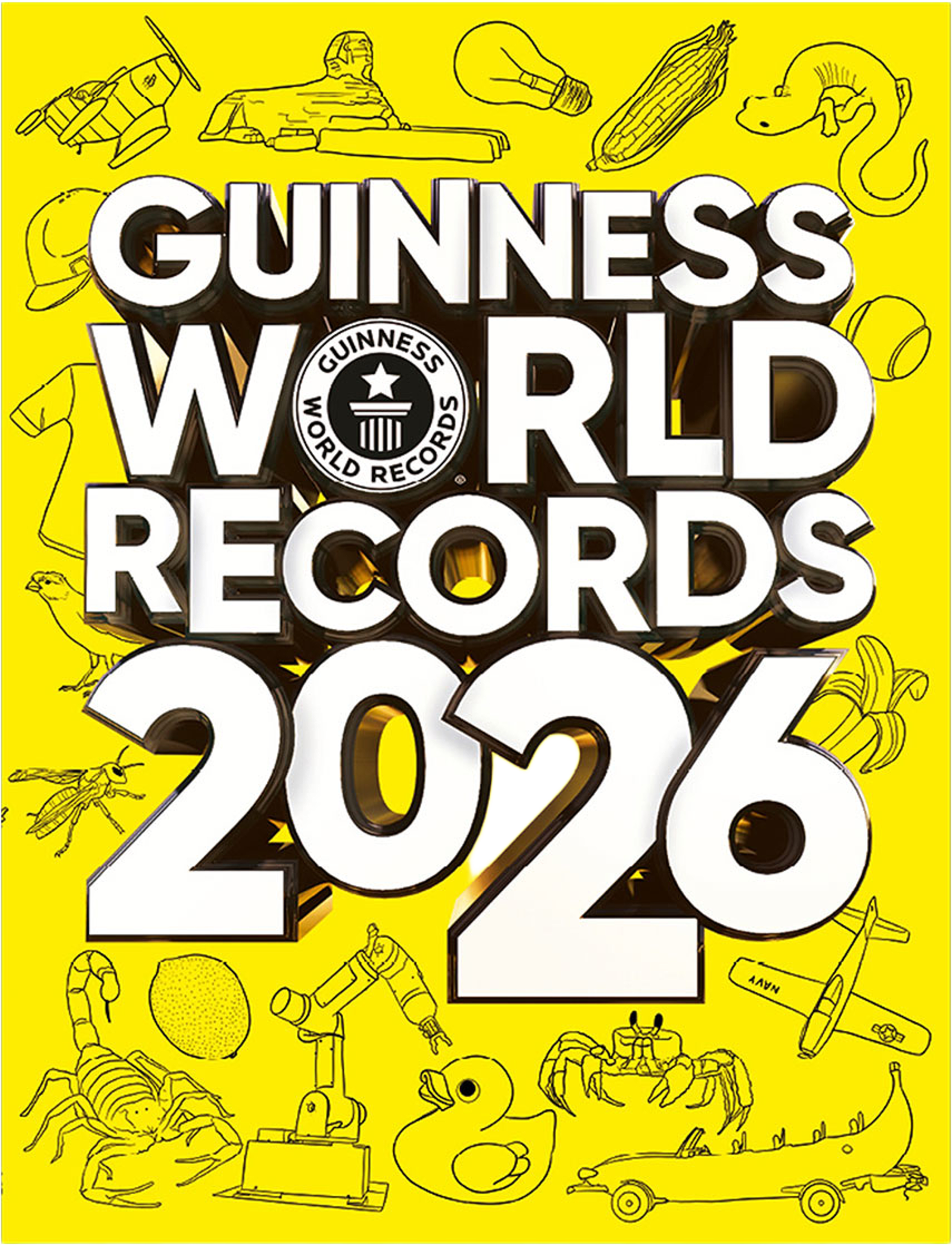 Guinness World Records 2026, från Tukan. Klicka för att öppna bilden i stort format