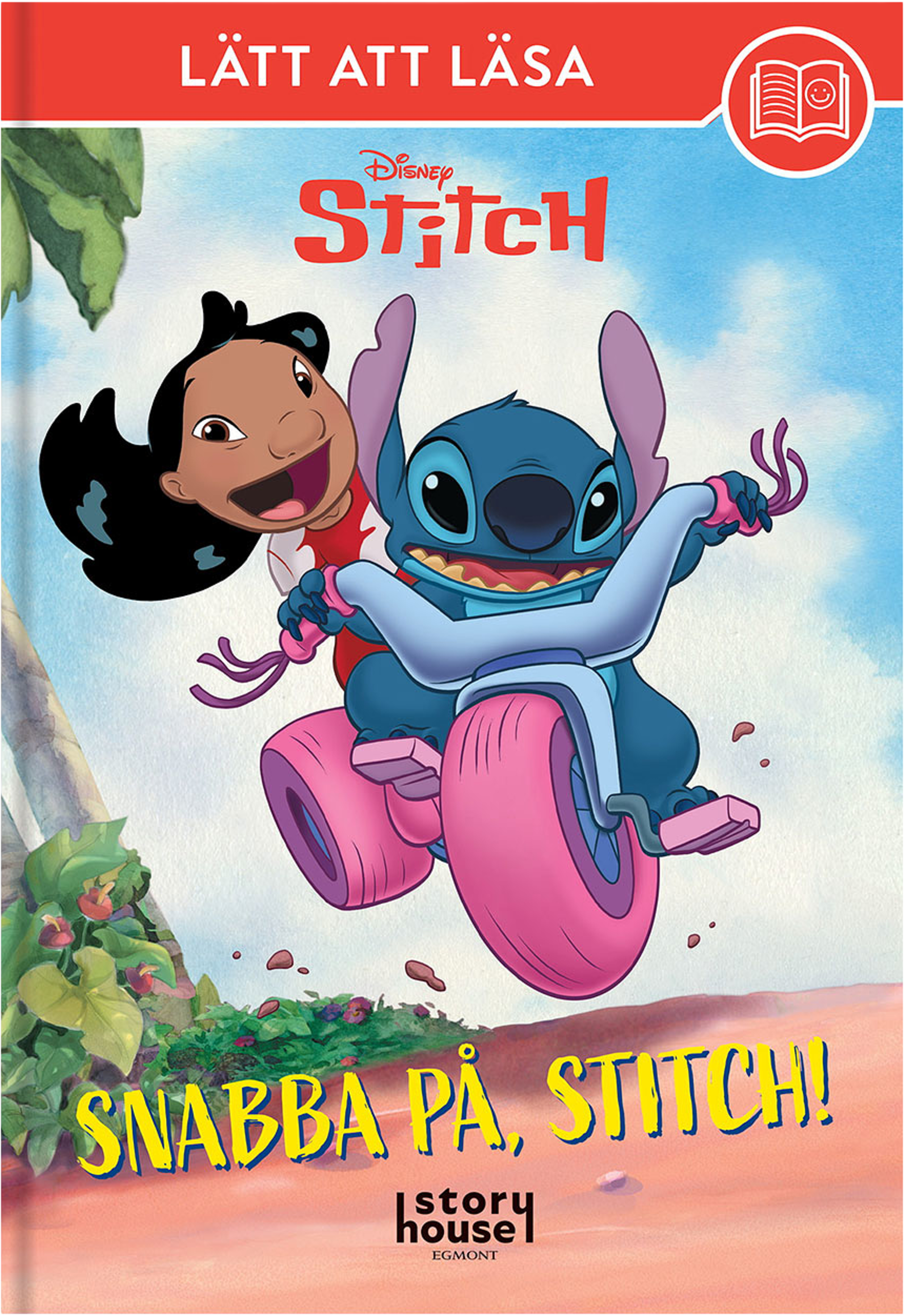 Lätt att läsa Snabba på, Stitch!, från Stitch. Klicka för att öppna bilden i stort format