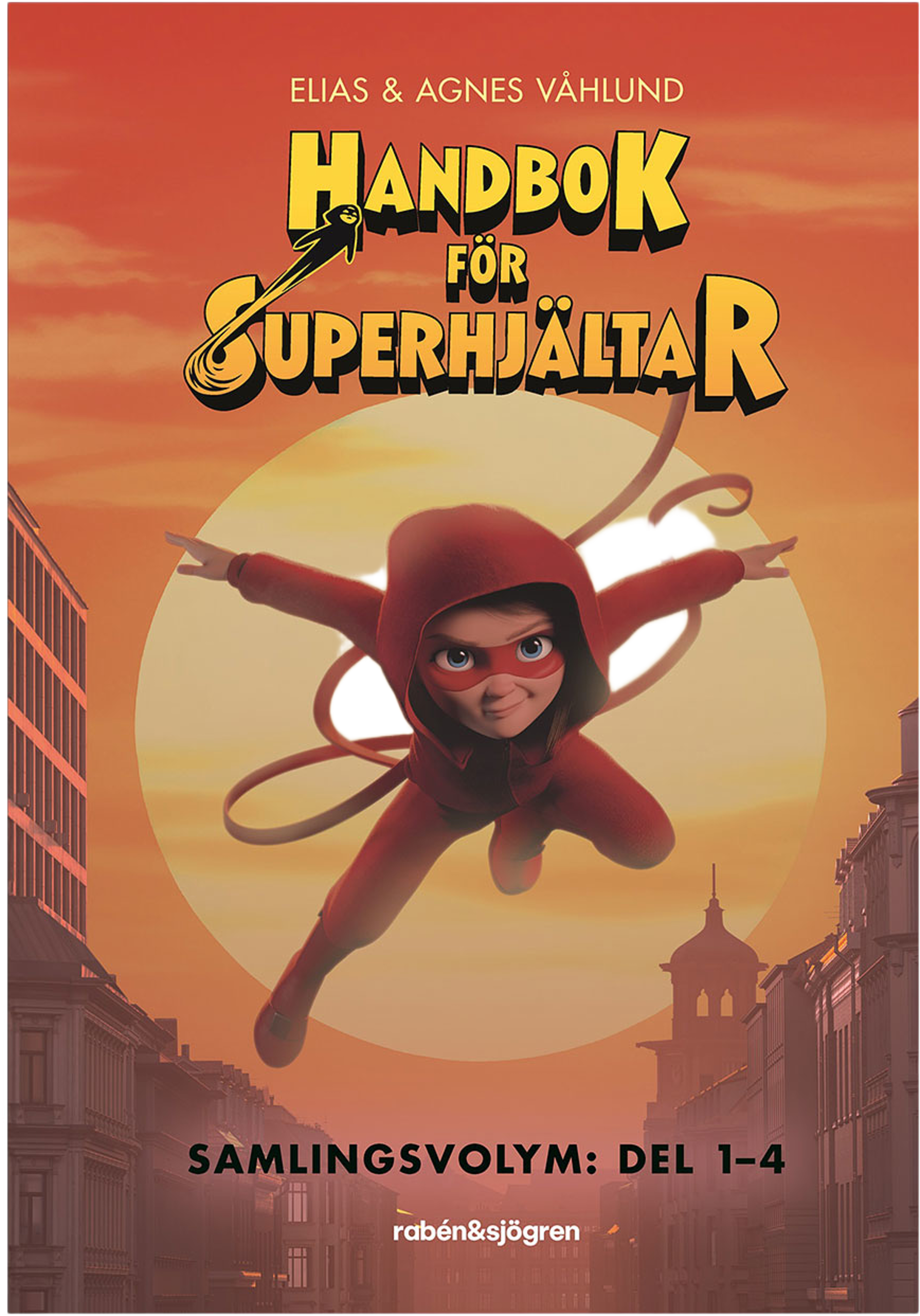 Handbok för superhjältar del 1-4 Samlingsvolym, från Tukan. Klicka för att öppna bilden i stort format