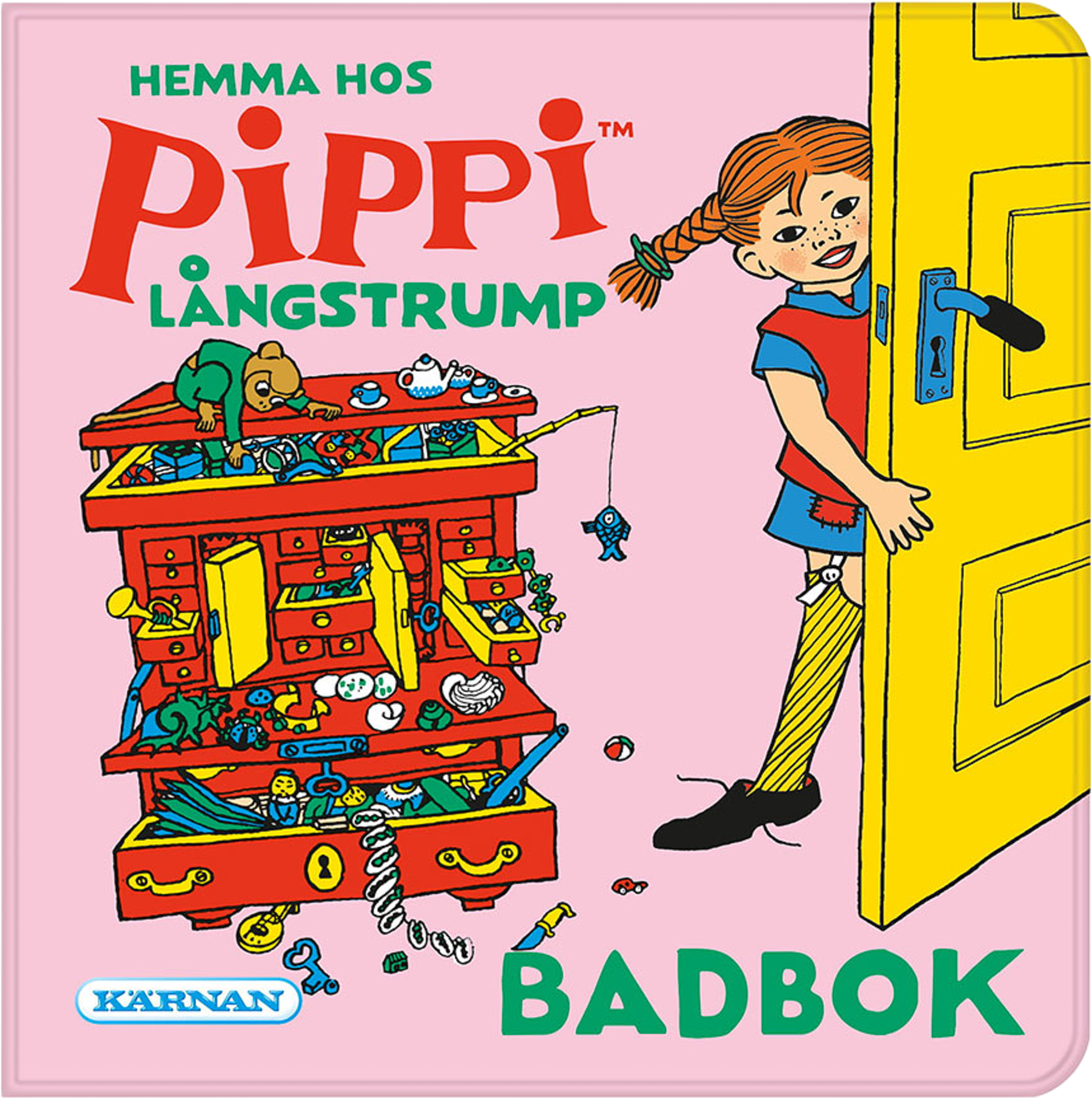 Badbok Hemma hos Pippi Långstrump, från PIPPI. Klicka för att öppna bilden i stort format
