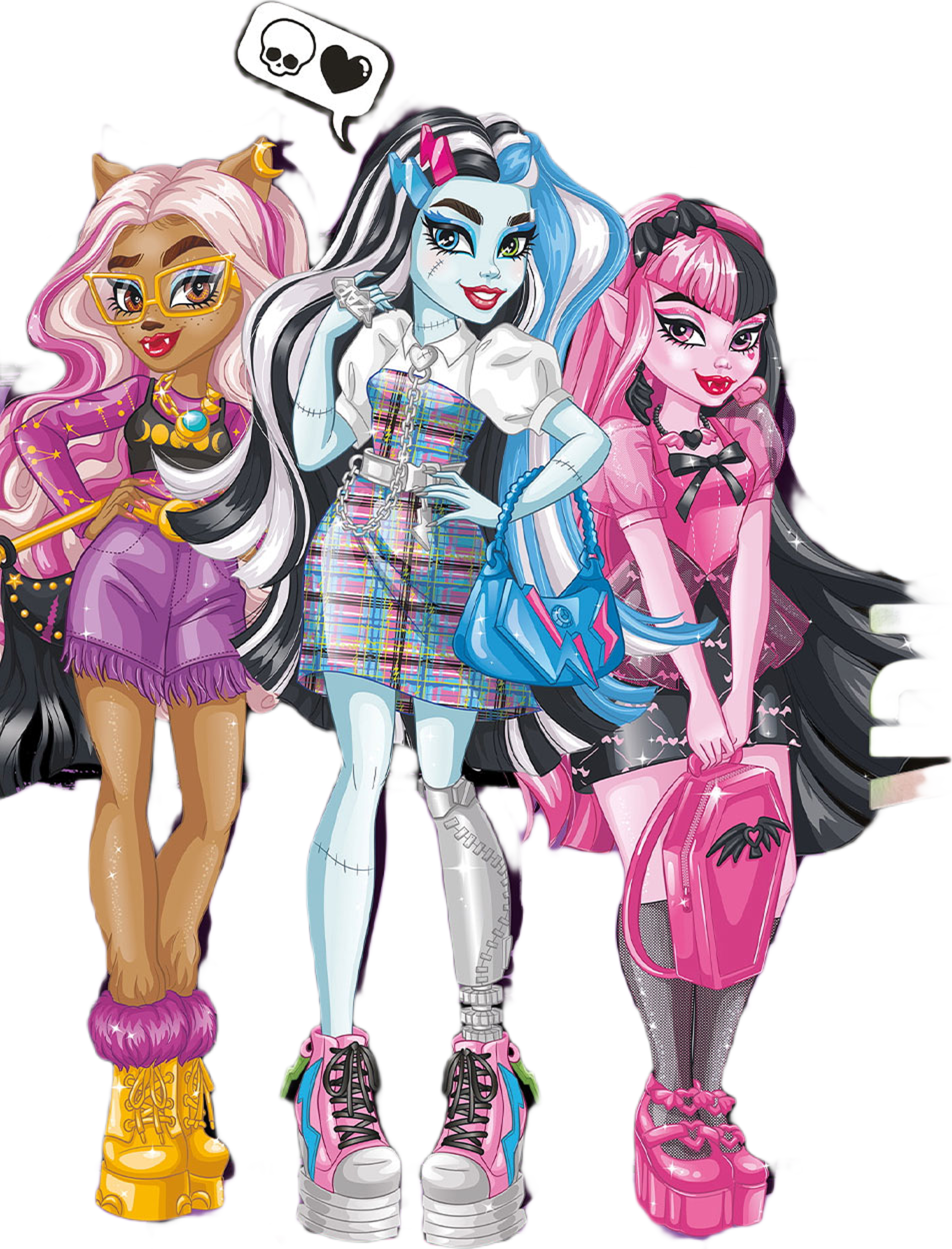 MÅLARBOK MONSTER HIGH, från KÄRNAN. Klicka för att öppna bilden i stort format