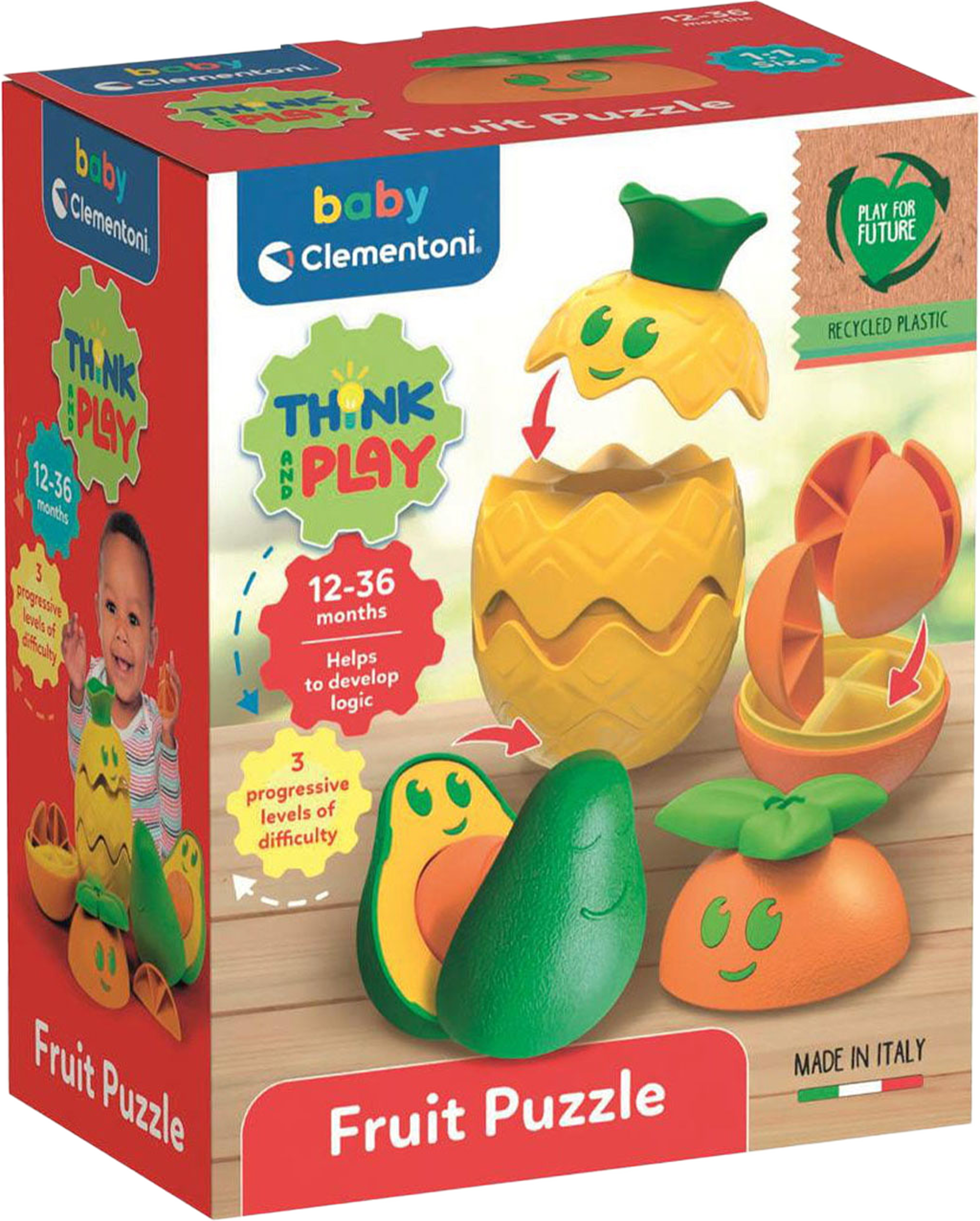 Fruit Puzzle (Logistikset), från Clementoni. Klicka för att öppna bilden i stort format