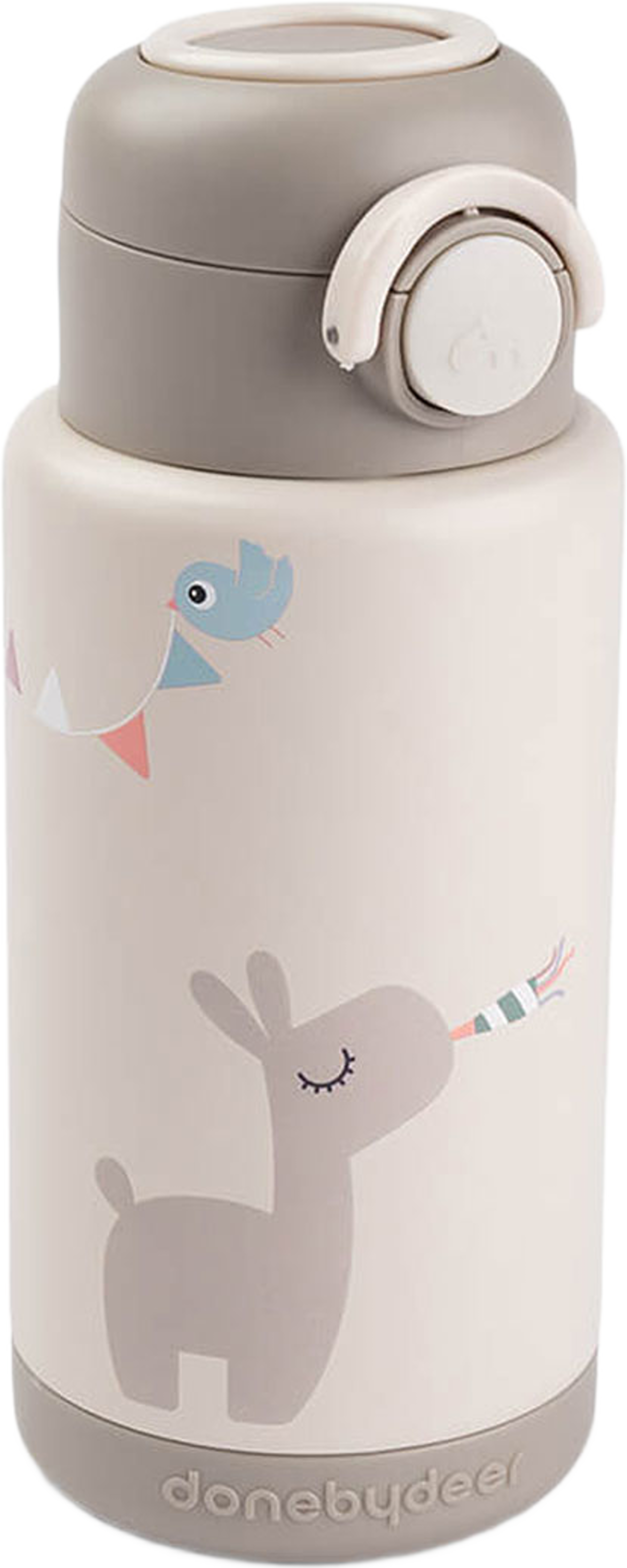 Insulated Bottle Celebration Sand 340 Ml, från Done by Deer, i färgen Sand. Klicka för att öppna bilden i stort format
