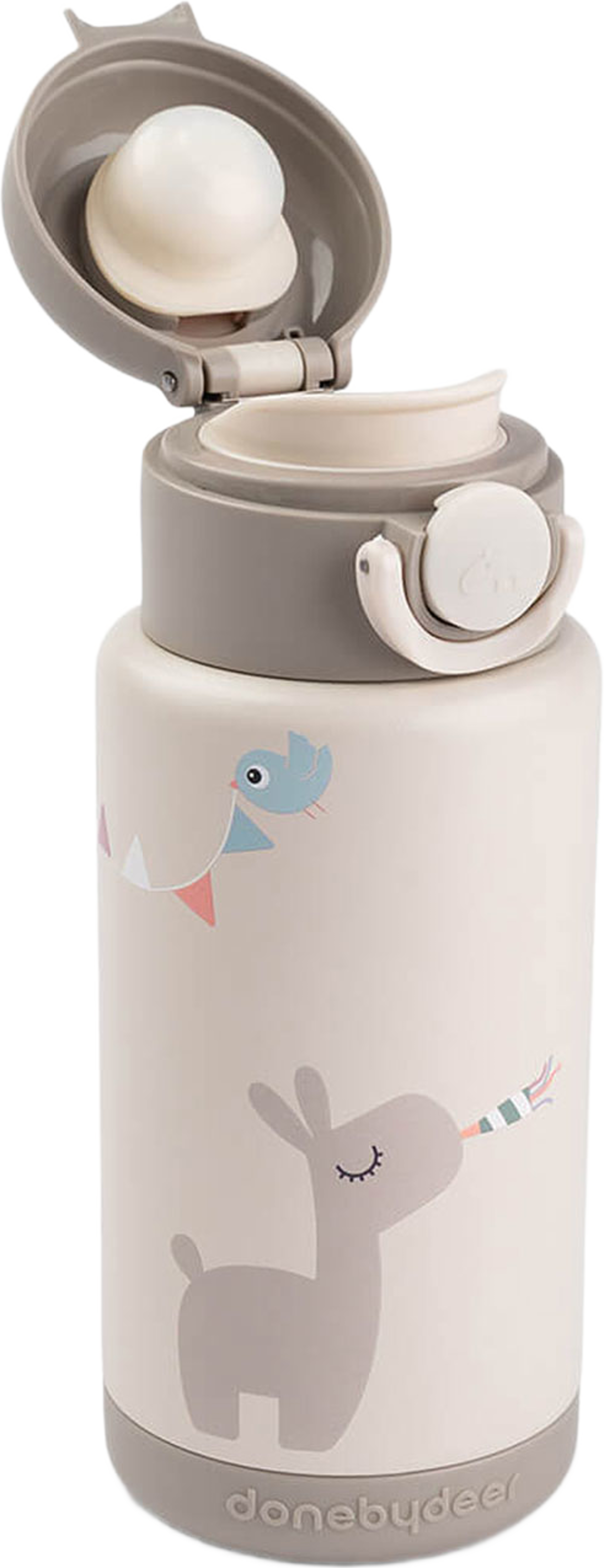 Insulated Bottle Celebration Sand 340 Ml, från Done by Deer, i färgen Sand. Klicka för att öppna bilden i stort format