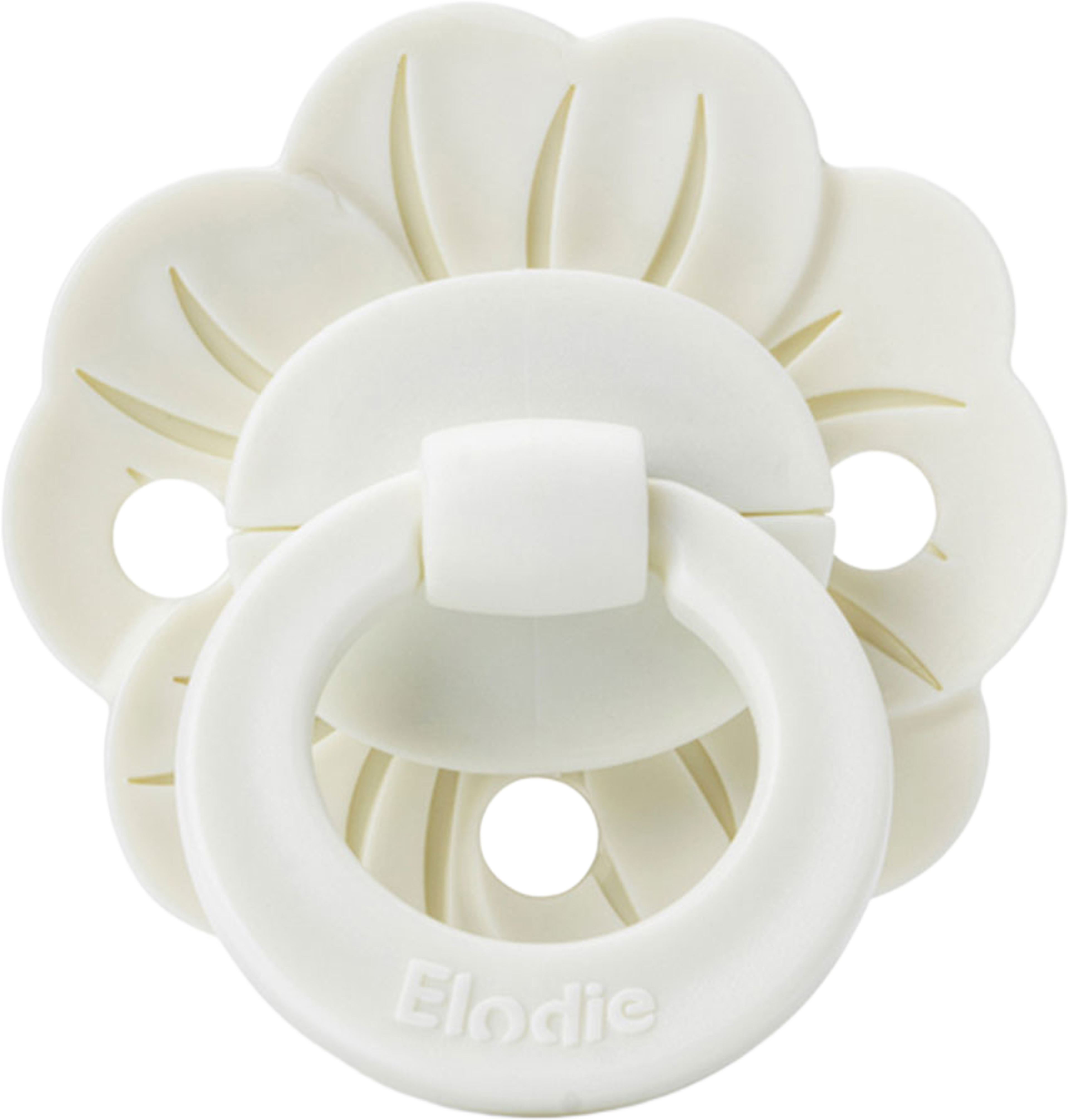 Napp Binky Bloom Latex Vanilla White 0-6 mån, från Elodie Details, i färgen Vanilla White. Klicka för att öppna bilden i stort format