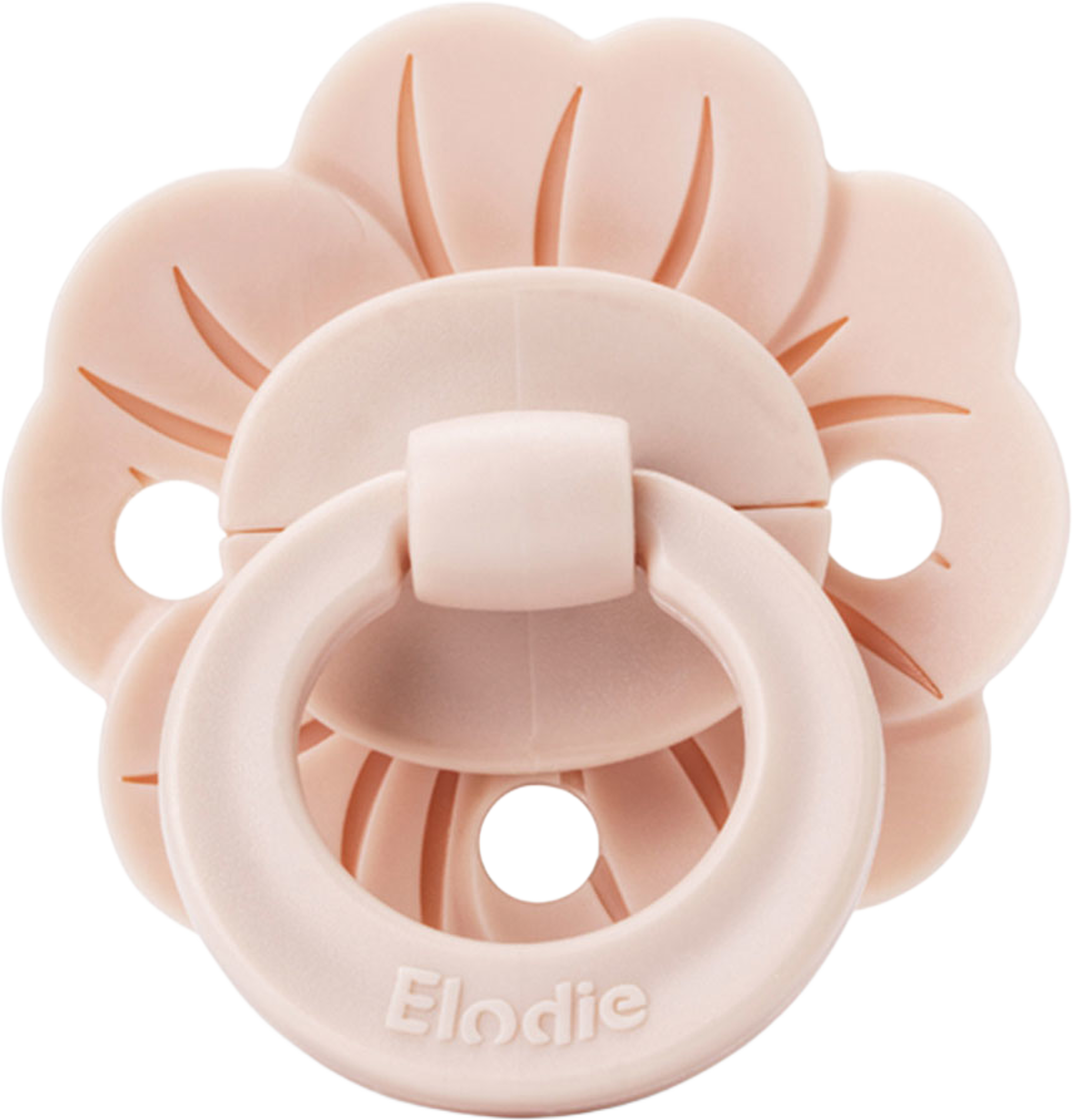 Napp Binky Bloom Silikon Powder Pink 0-6 mån, från Elodie Details, i färgen Powder Pink. Klicka för att öppna bilden i stort format