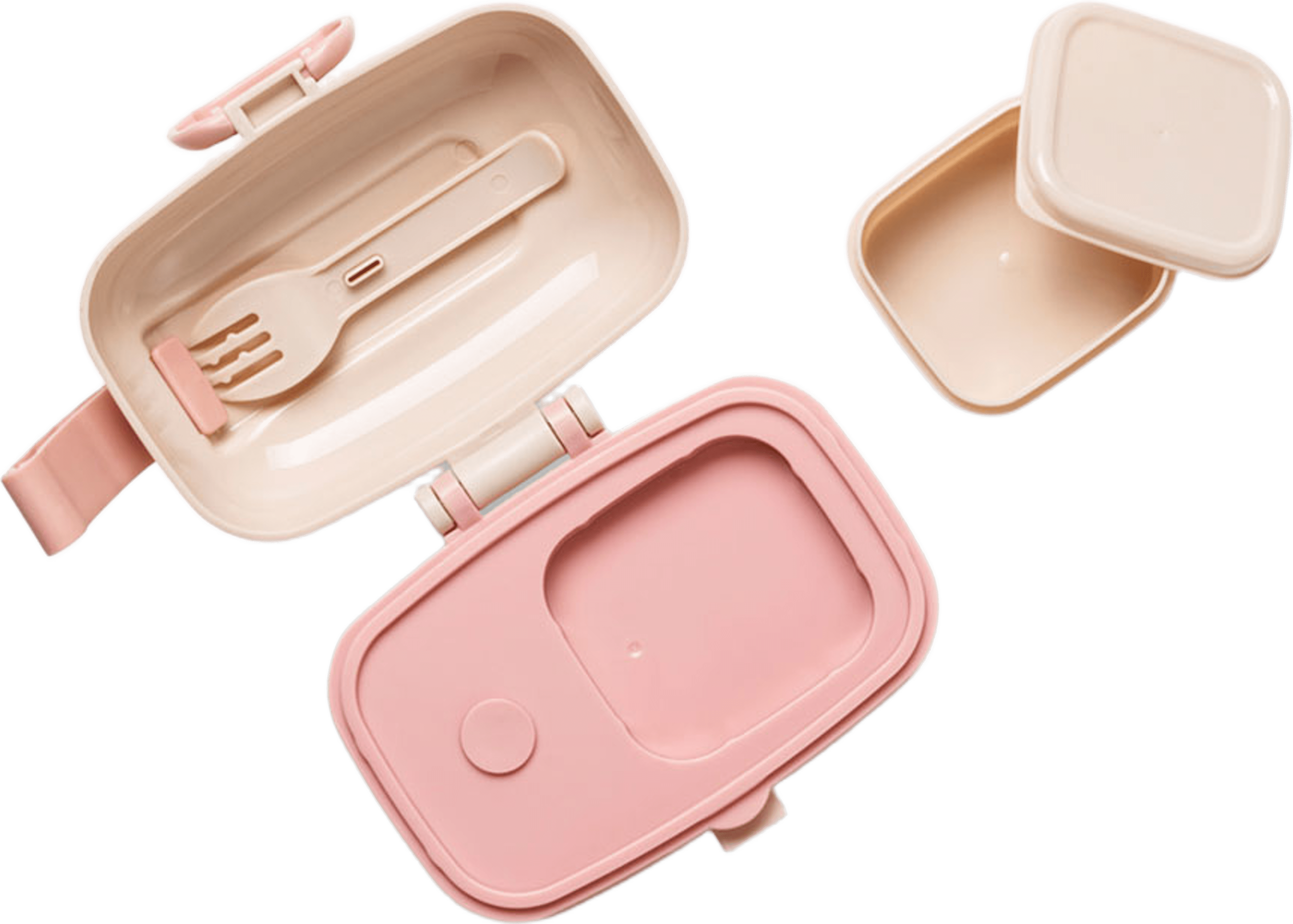 Lunch & Snack Box - Rosy Bow, från Elodie Details, i färgen Rosy Bow. Klicka för att öppna bilden i stort format