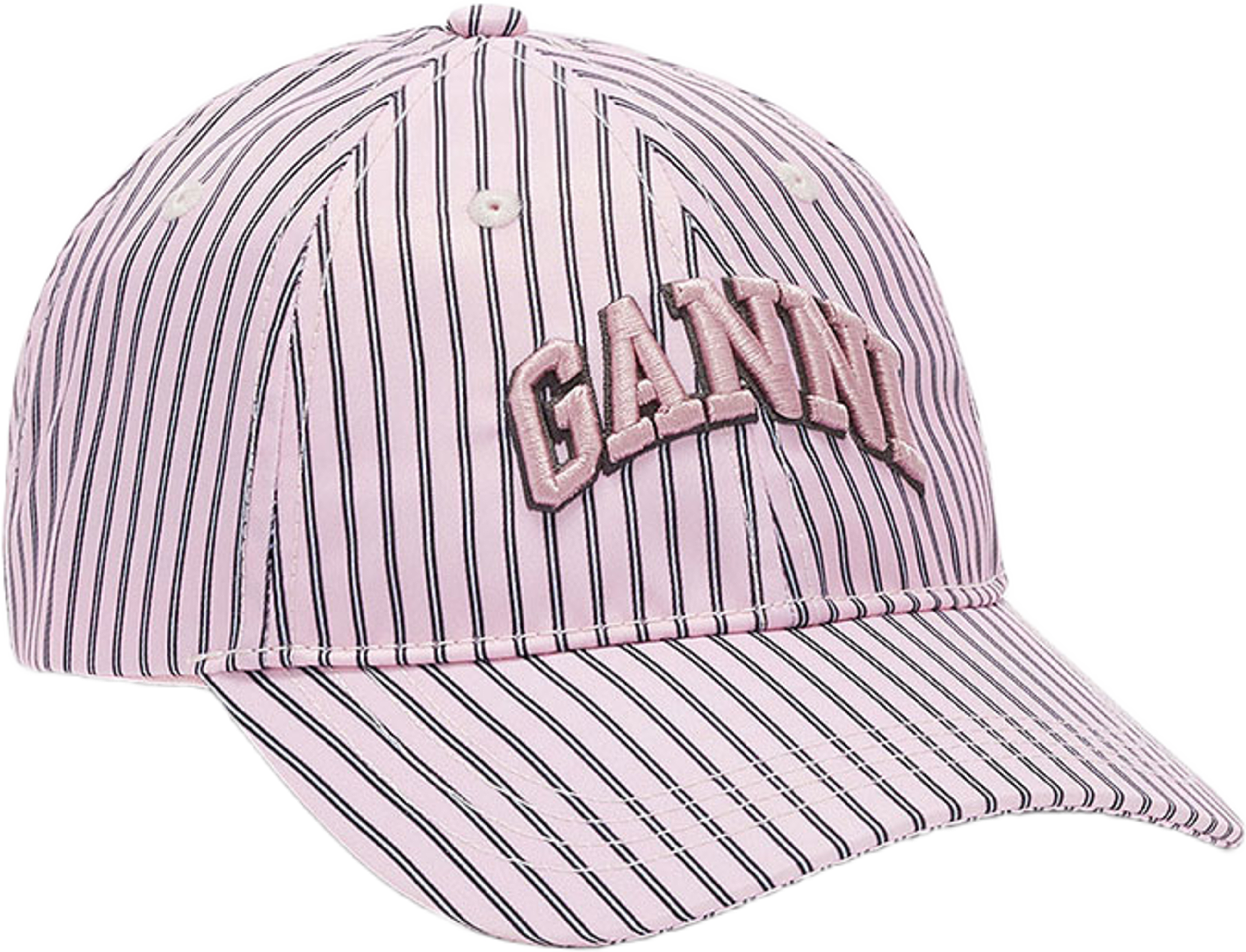 Printed Nylon Cap, från GANNI, i färgen Cameo Pink. Klicka för att öppna bilden i stort format