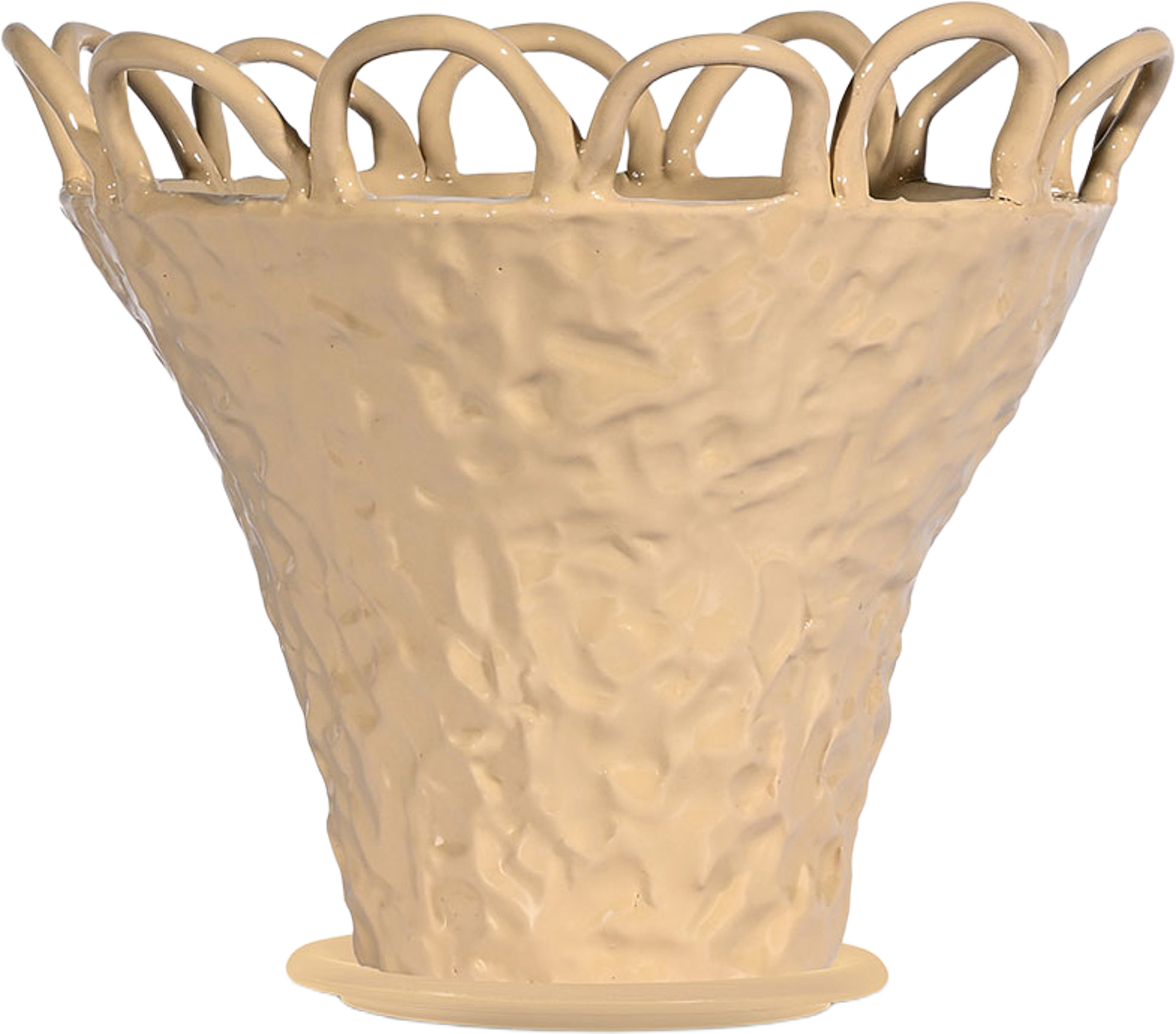 Kruka Patty S, från Byon, i färgen Beige. Klicka för att öppna bilden i stort format