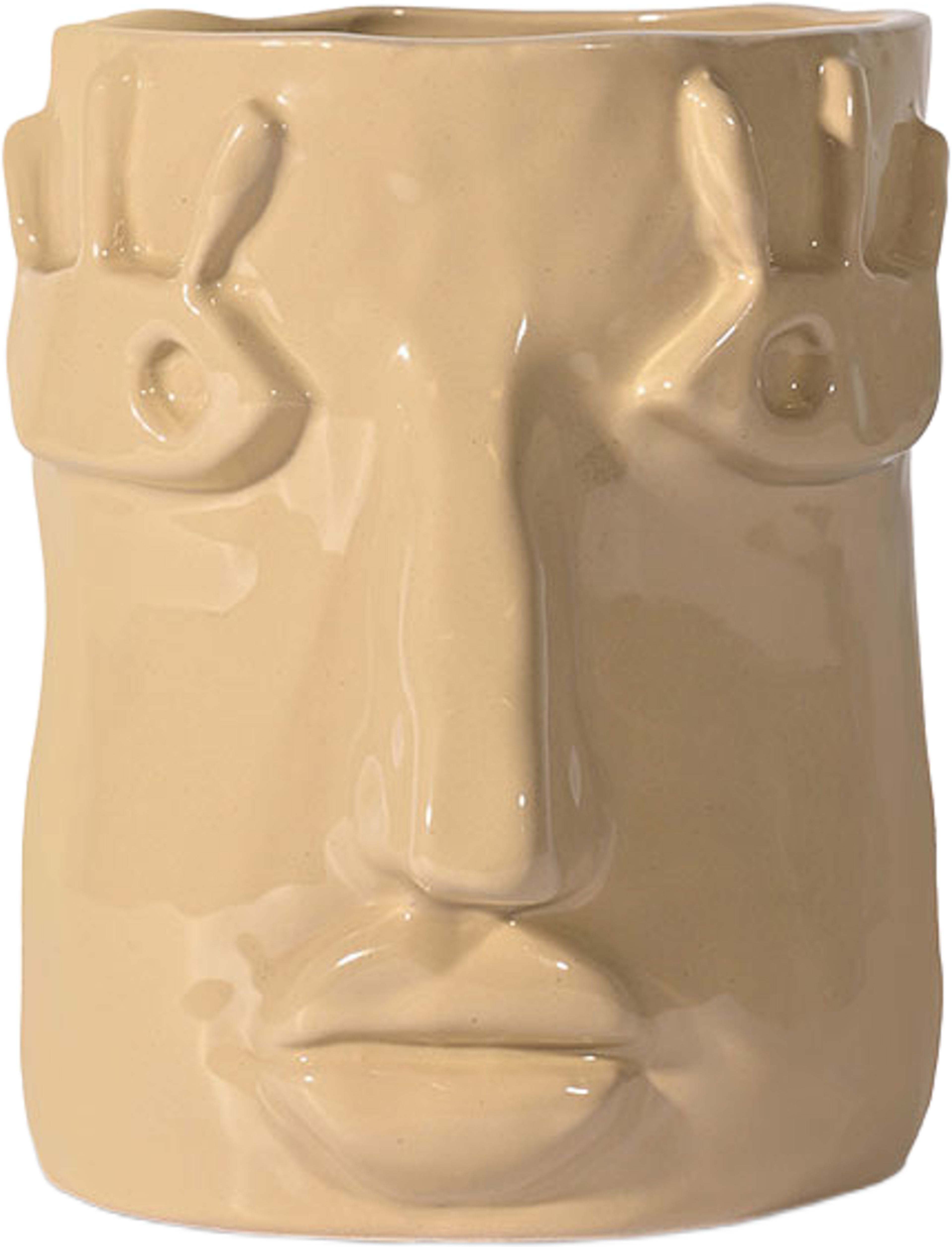 Kruka Facy S, från Byon, i färgen Beige. Klicka för att öppna bilden i stort format