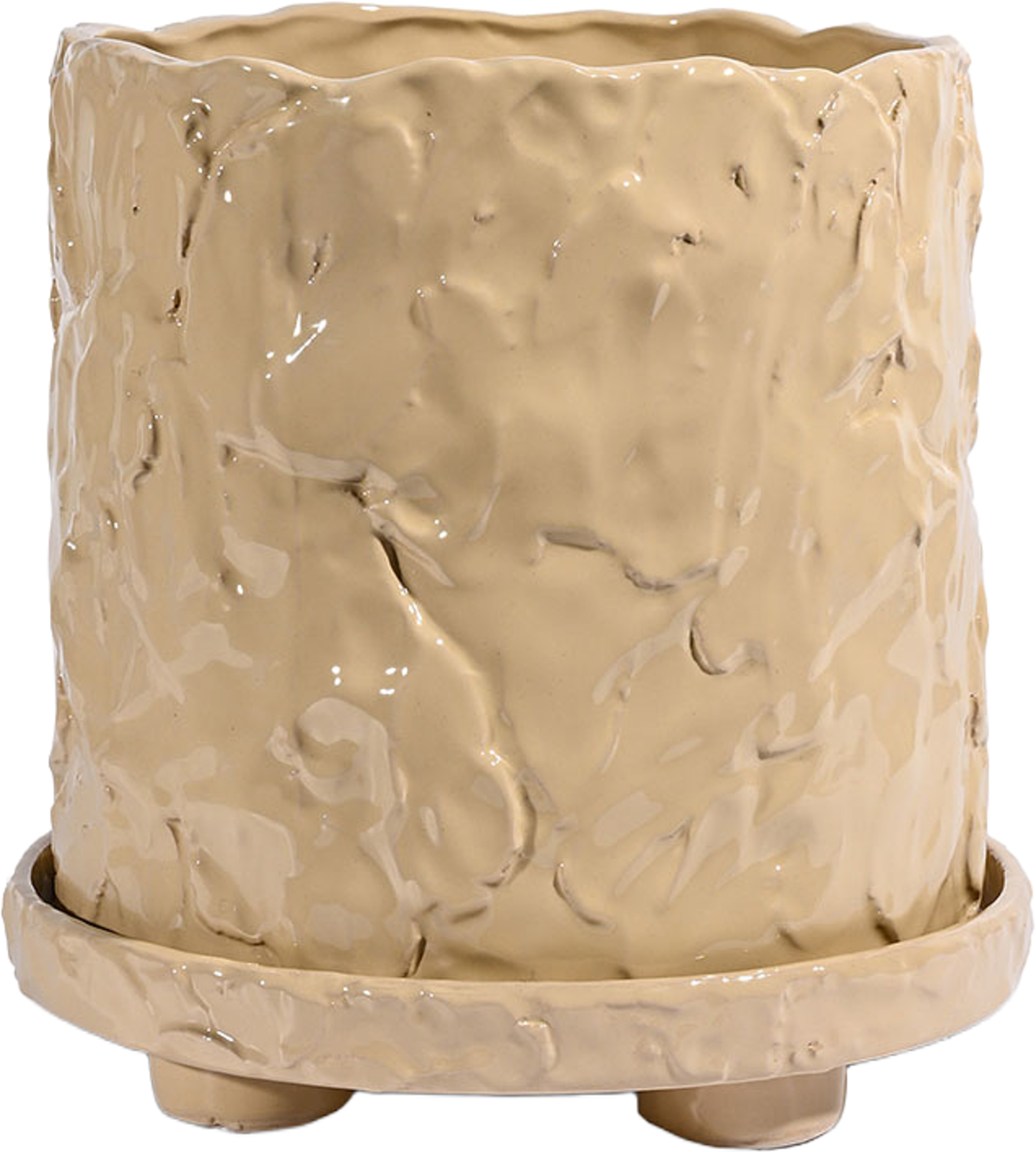 Kruka Muddy L, från Byon, i färgen Beige. Klicka för att öppna bilden i stort format