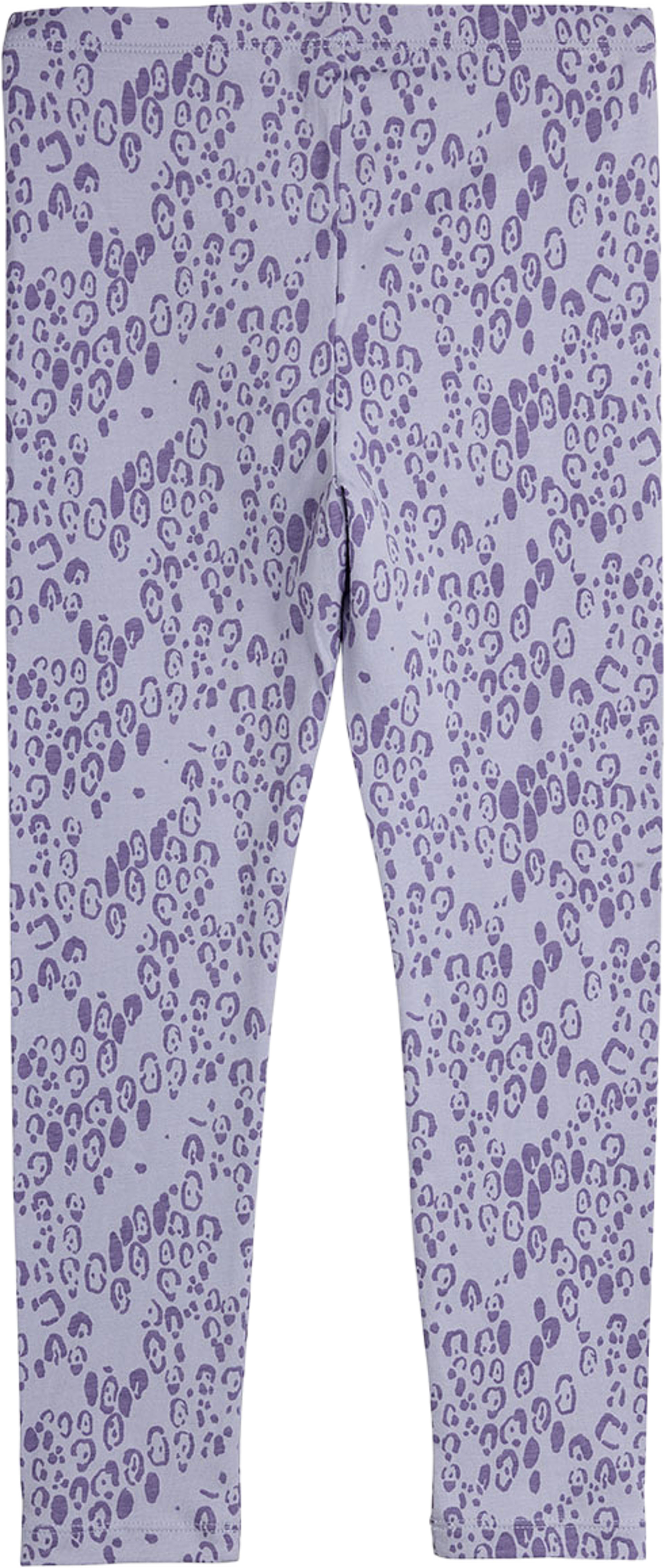 Mini leopard aop leggings, från Mini Rodini, i färgen Purple. Klicka för att öppna bilden i stort format