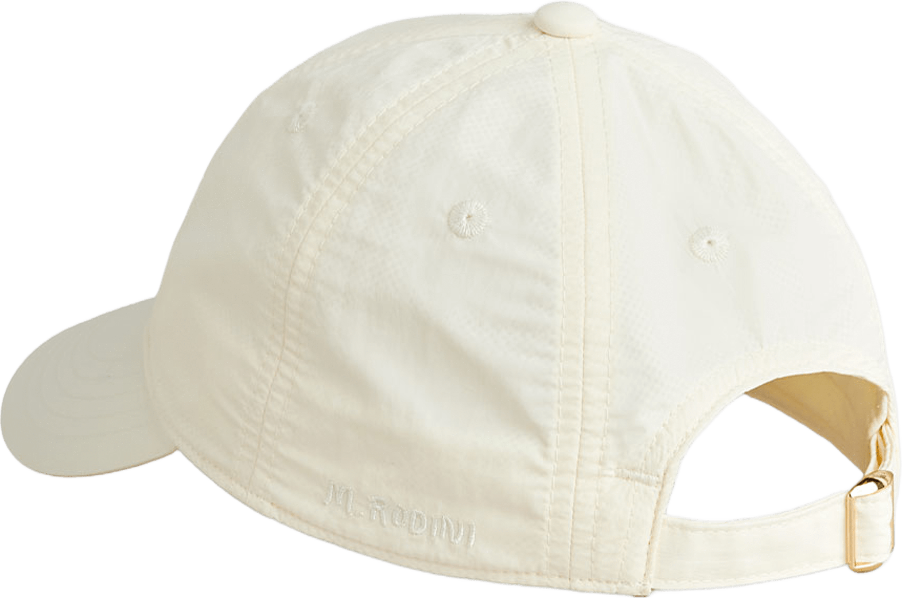 E.T emb nylon pocket cap, från Mini Rodini, i färgen Off-white. Klicka för att öppna bilden i stort format