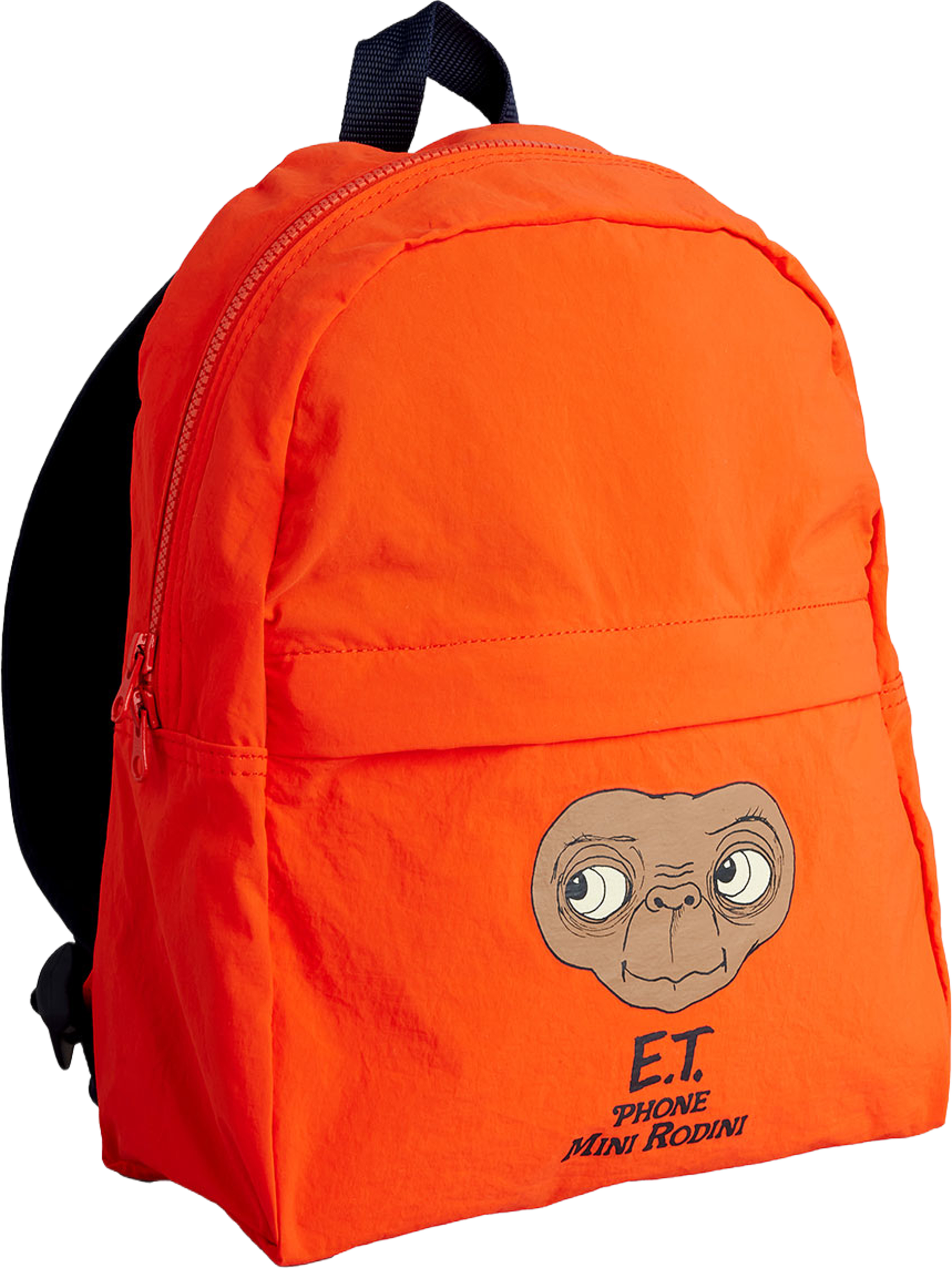 E.T emb lightweight backpack, från Mini Rodini, i färgen Red. Klicka för att öppna bilden i stort format