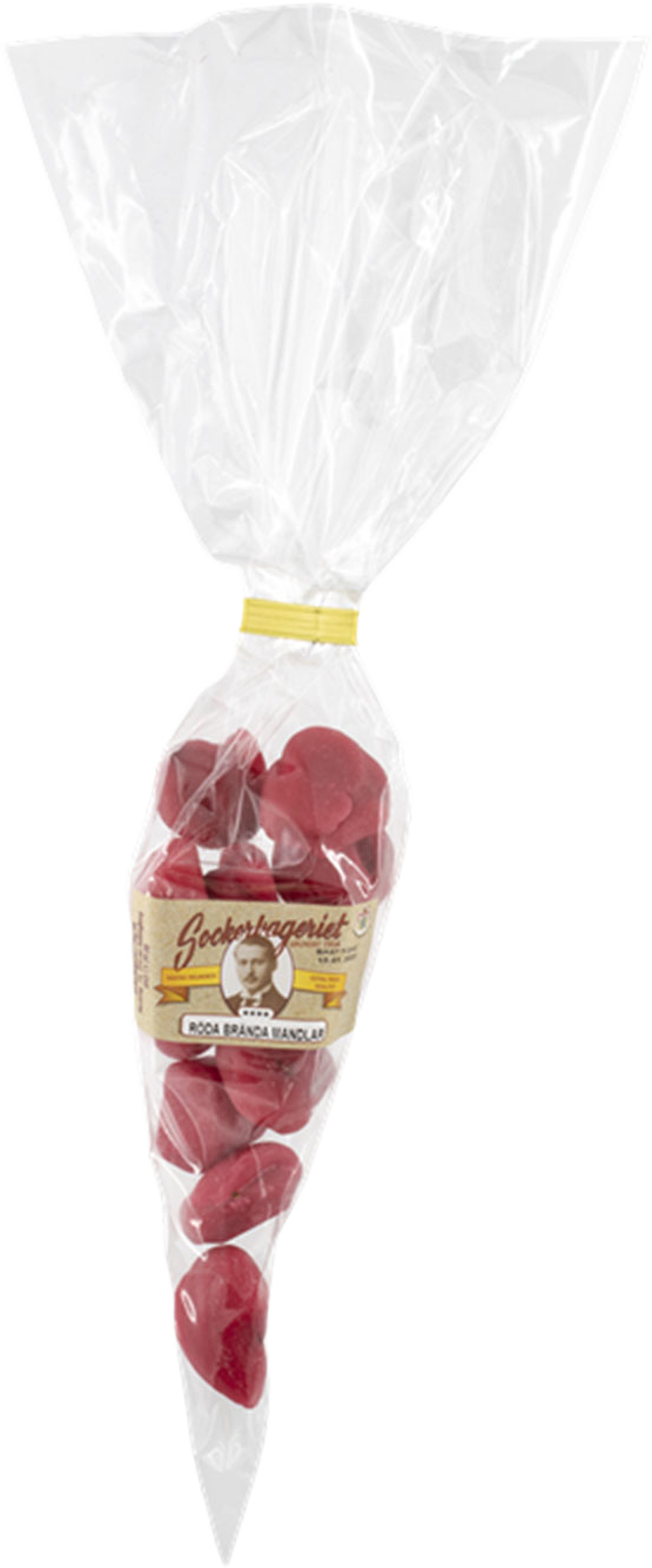 Röda brända mandlar 100 g, från Sockerbageriet, i färgen Mixed. Klicka för att öppna bilden i stort format