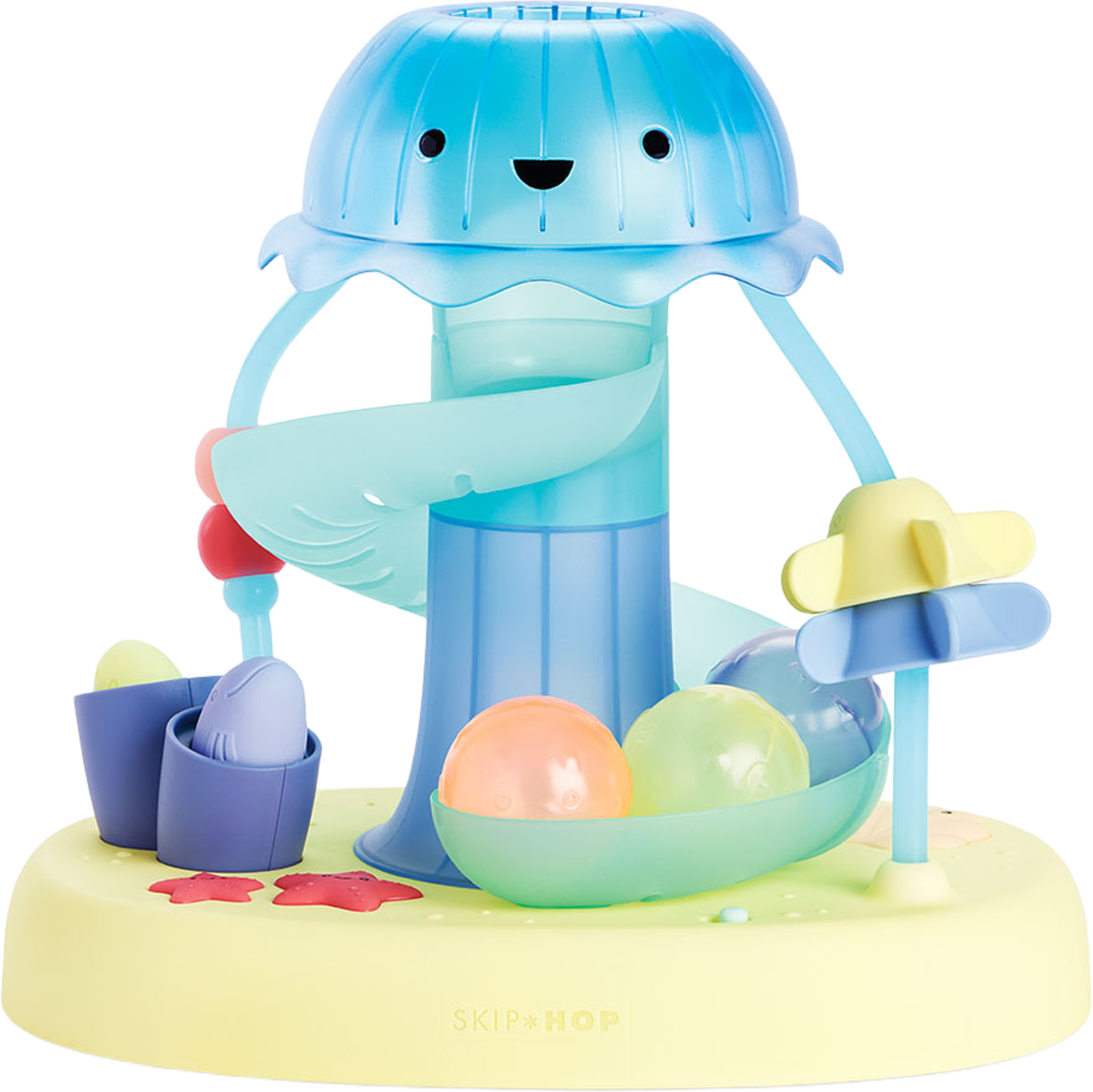 Seascape Musikaliska Bollbana Manet, från Skip Hop, i färgen Blue. Klicka för att öppna bilden i stort format