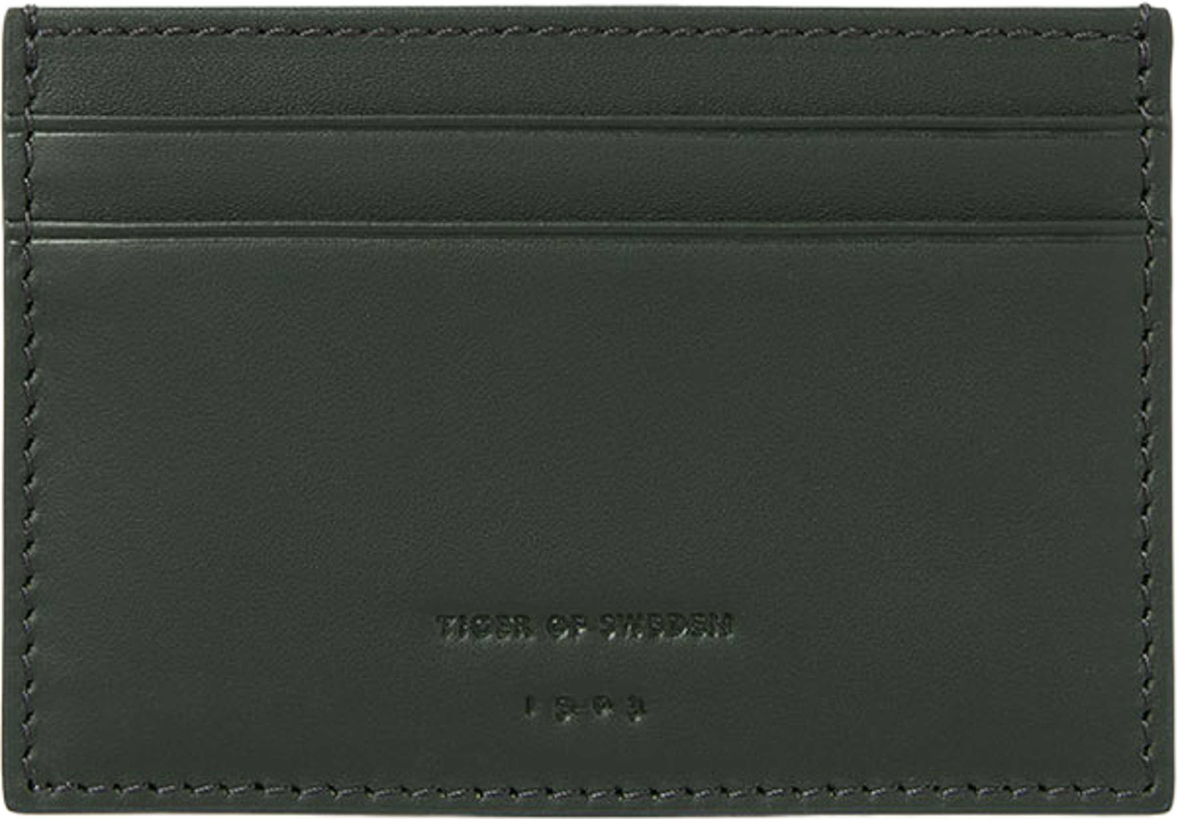 Wharf Läderplånbok, från Tiger of Sweden, i färgen Bright Olive. Klicka för att öppna bilden i stort format