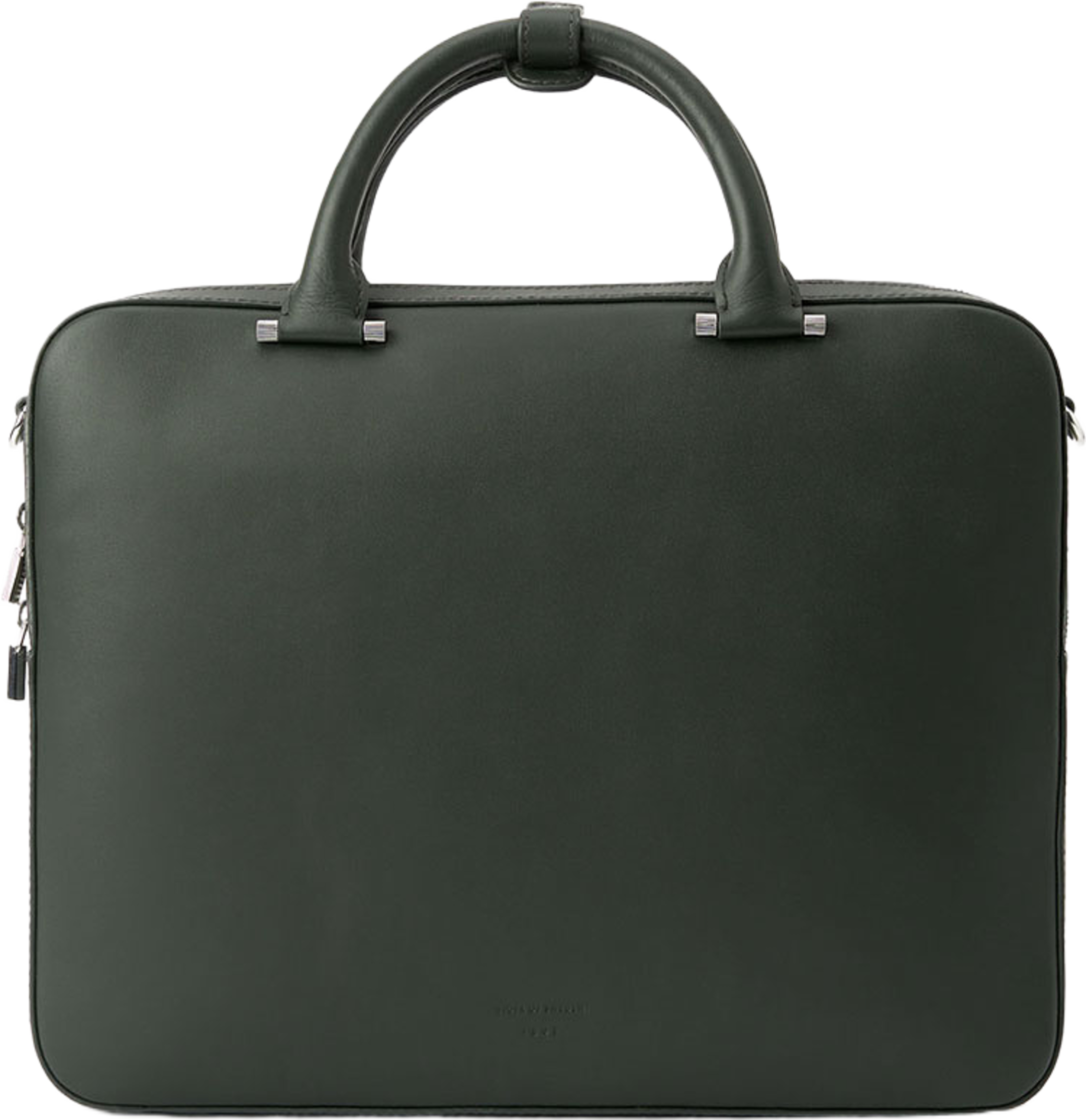 Valise Läder Kontorsväska, från Tiger of Sweden, i färgen Bright Olive. Klicka för att öppna bilden i stort format