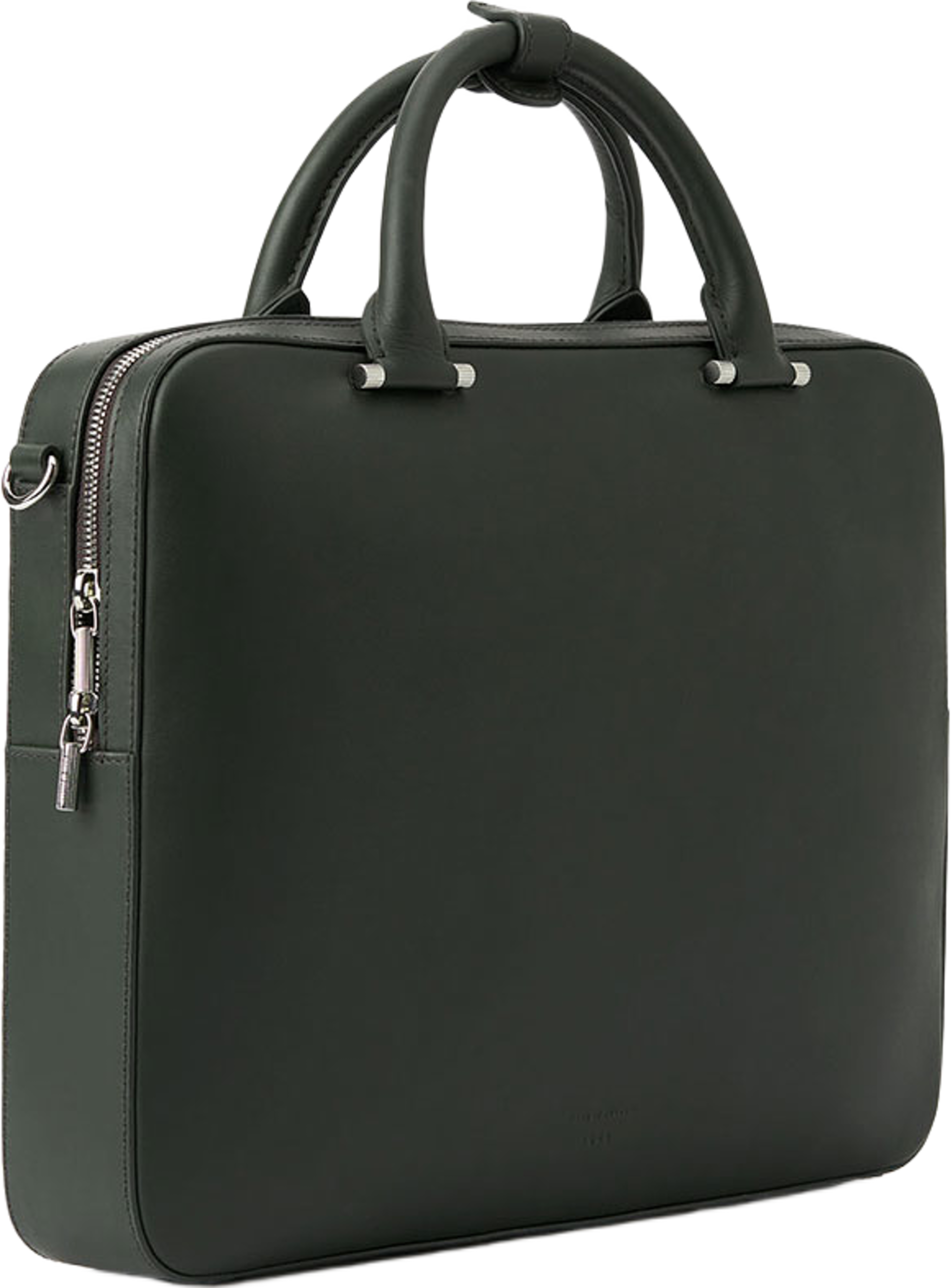 Valise Läder Kontorsväska, från Tiger of Sweden, i färgen Bright Olive. Klicka för att öppna bilden i stort format