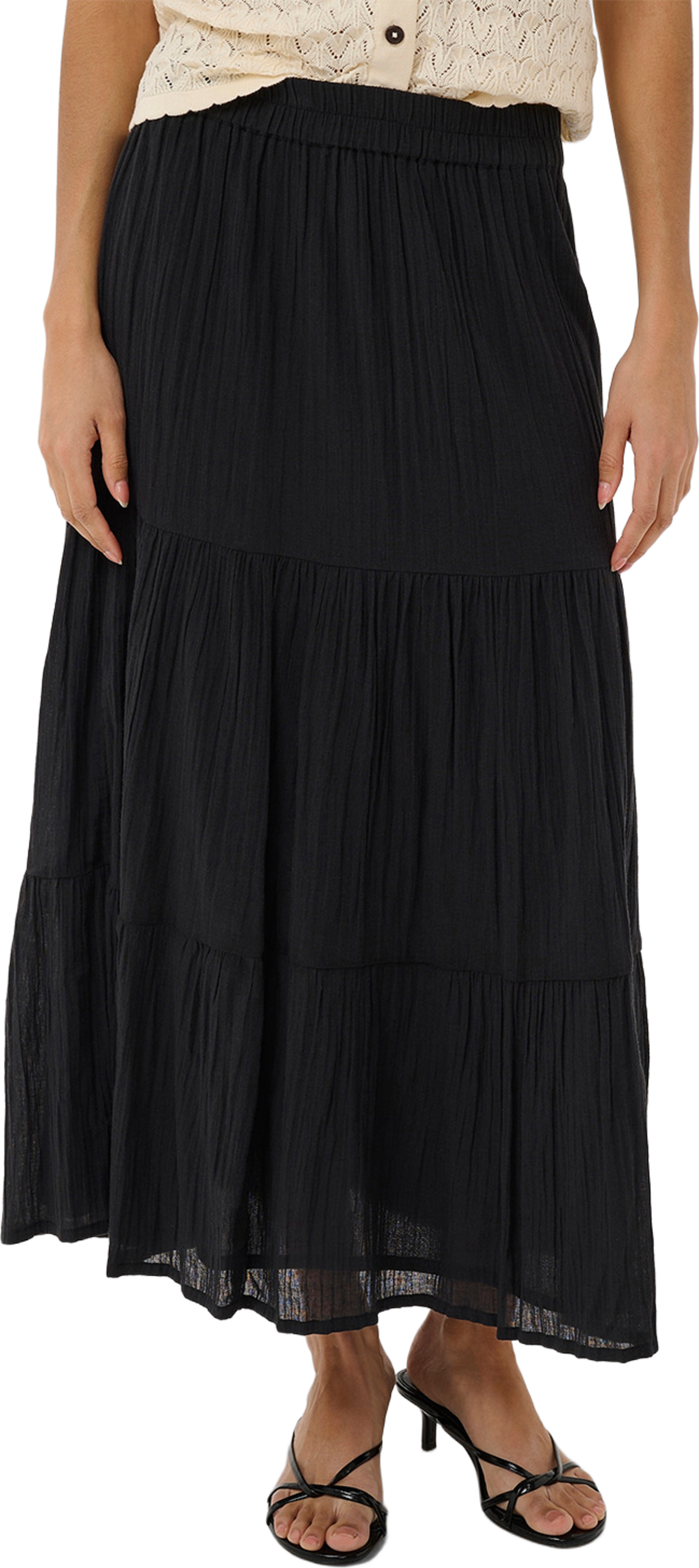 Raafa Skirt, från Saint Tropez, i färgen Black. Klicka för att öppna bilden i stort format