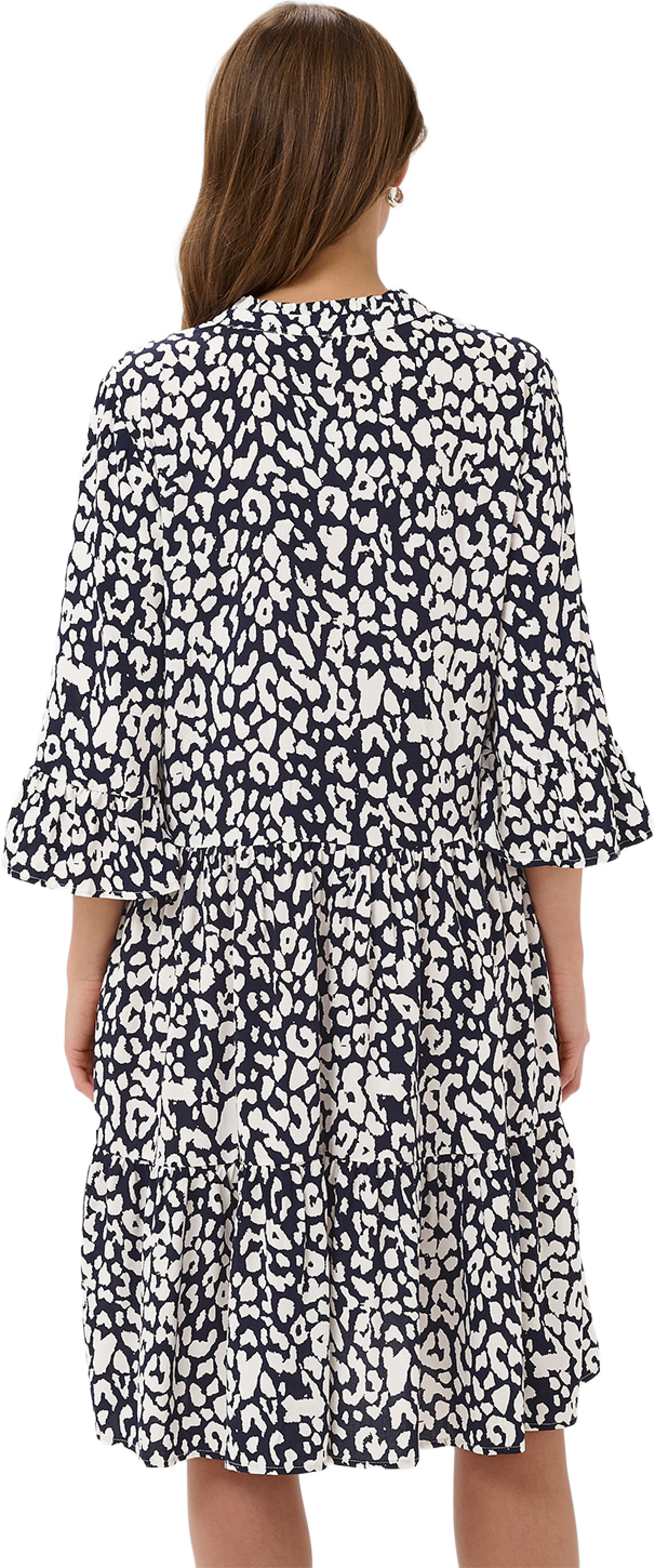 EdaSZ Dress, från Saint Tropez, i färgen Nightsky Ice Leopard. Klicka för att öppna bilden i stort format