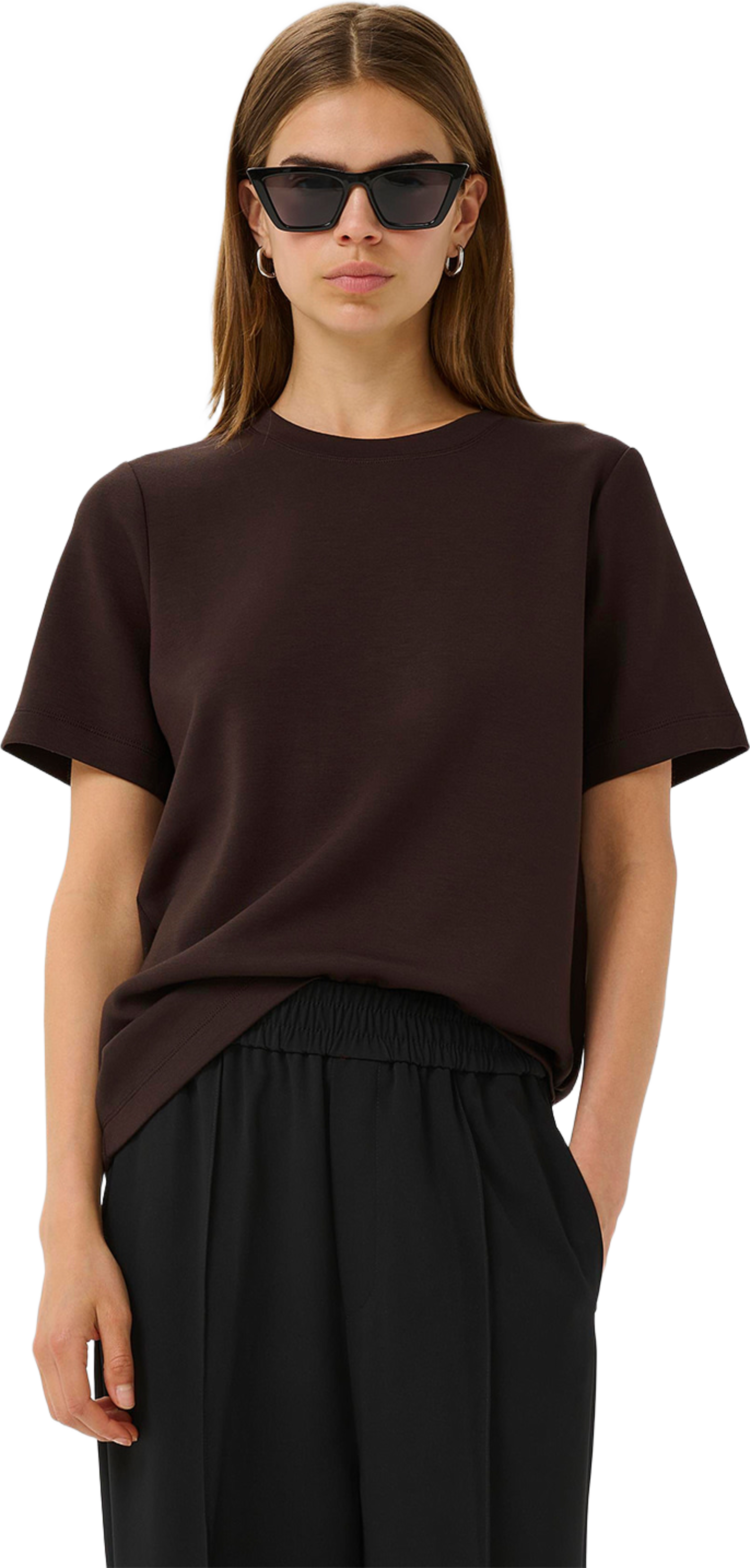 Vincent Karmen T-Shirt, från Inwear, i färgen Chocolate Brown. Klicka för att öppna bilden i stort format