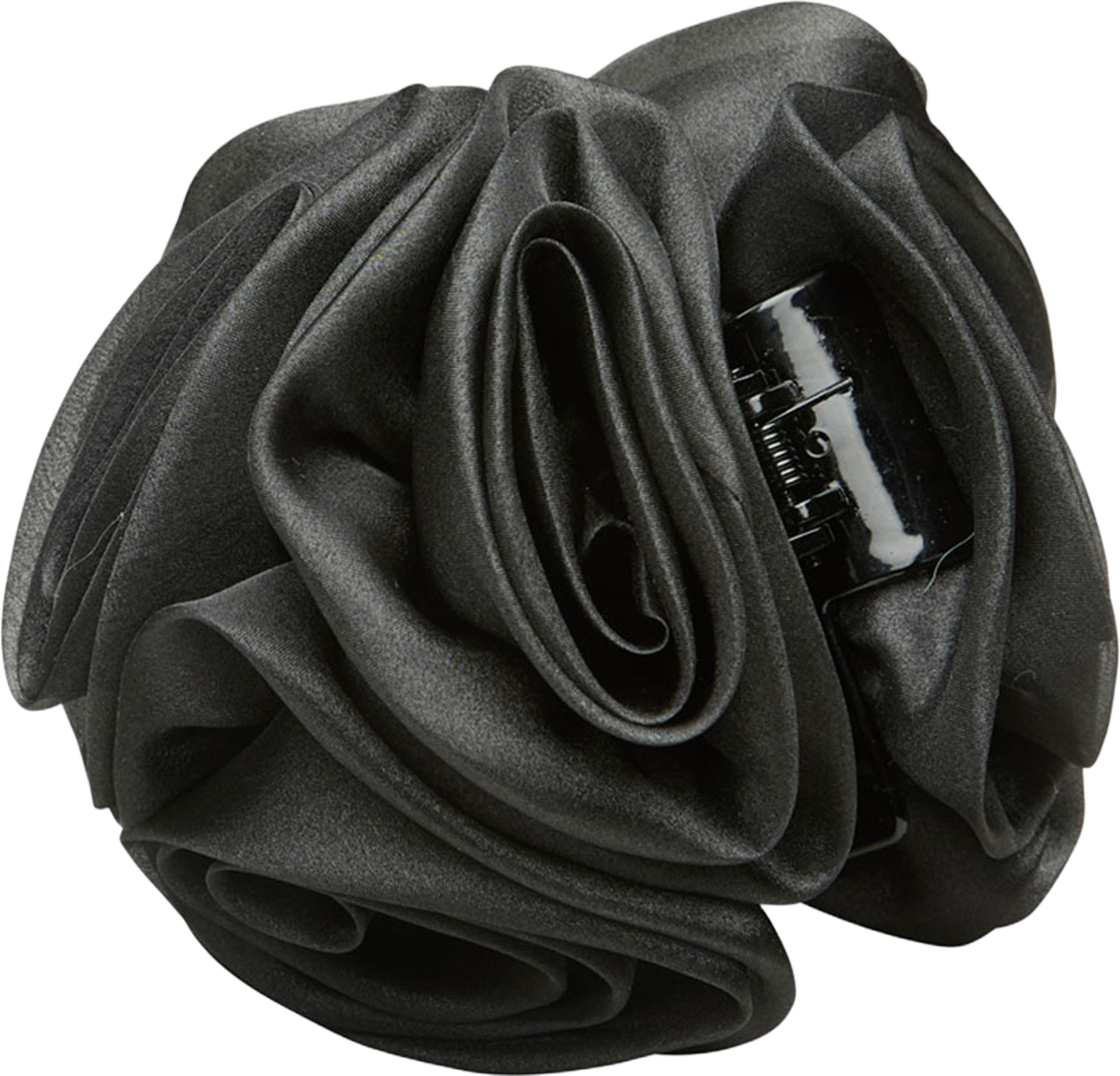 Organza Flower Hair Claw, från Becksöndergaard, i färgen Black. Klicka för att öppna bilden i stort format
