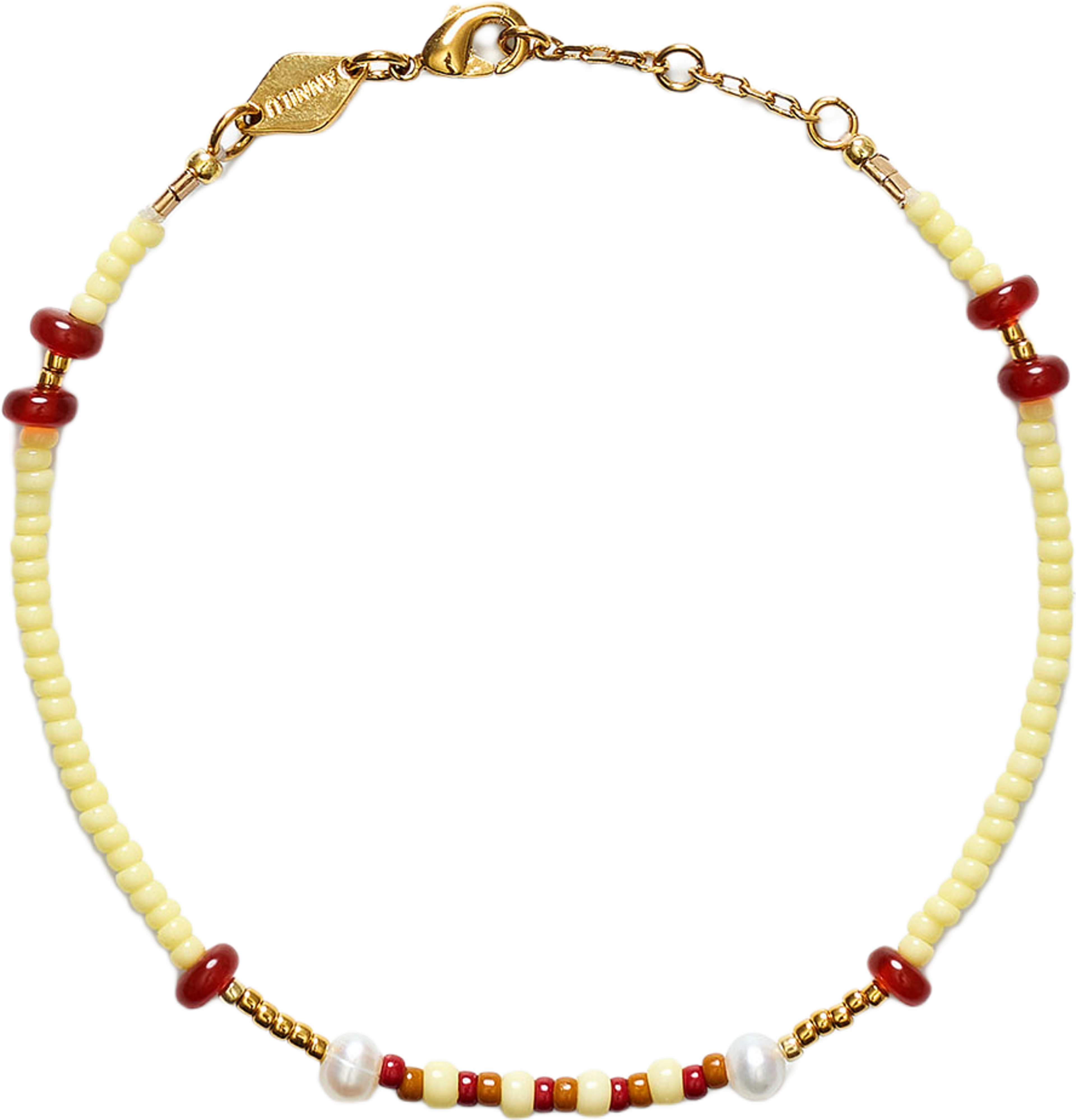 Dizzy Moon Bracelet, från Anni Lu, i färgen Hazel. Klicka för att öppna bilden i stort format