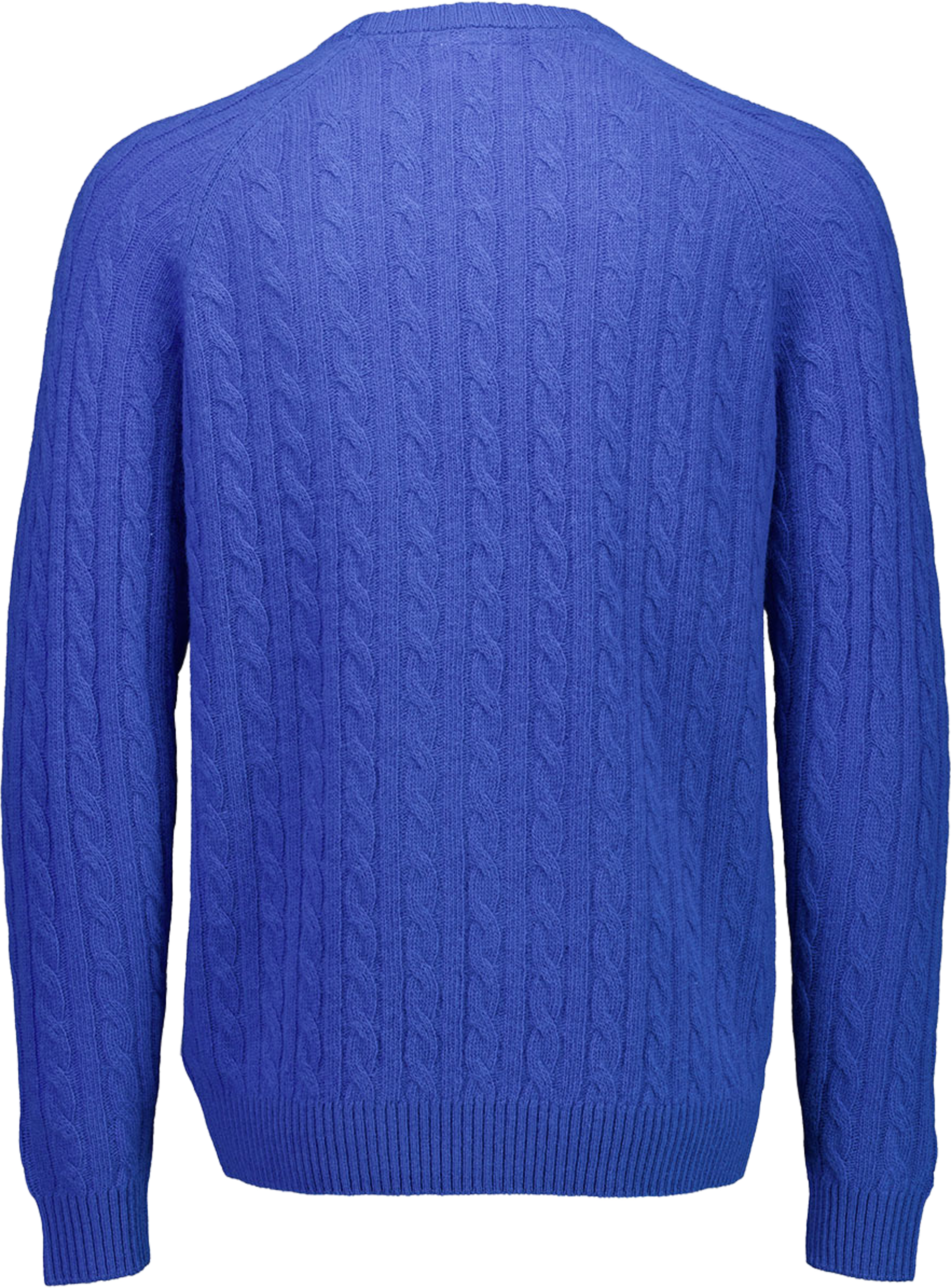 Lindbergh Lambswool raglan Knit, från Lindbergh, i färgen Bright Blue Mel. Klicka för att öppna bilden i stort format