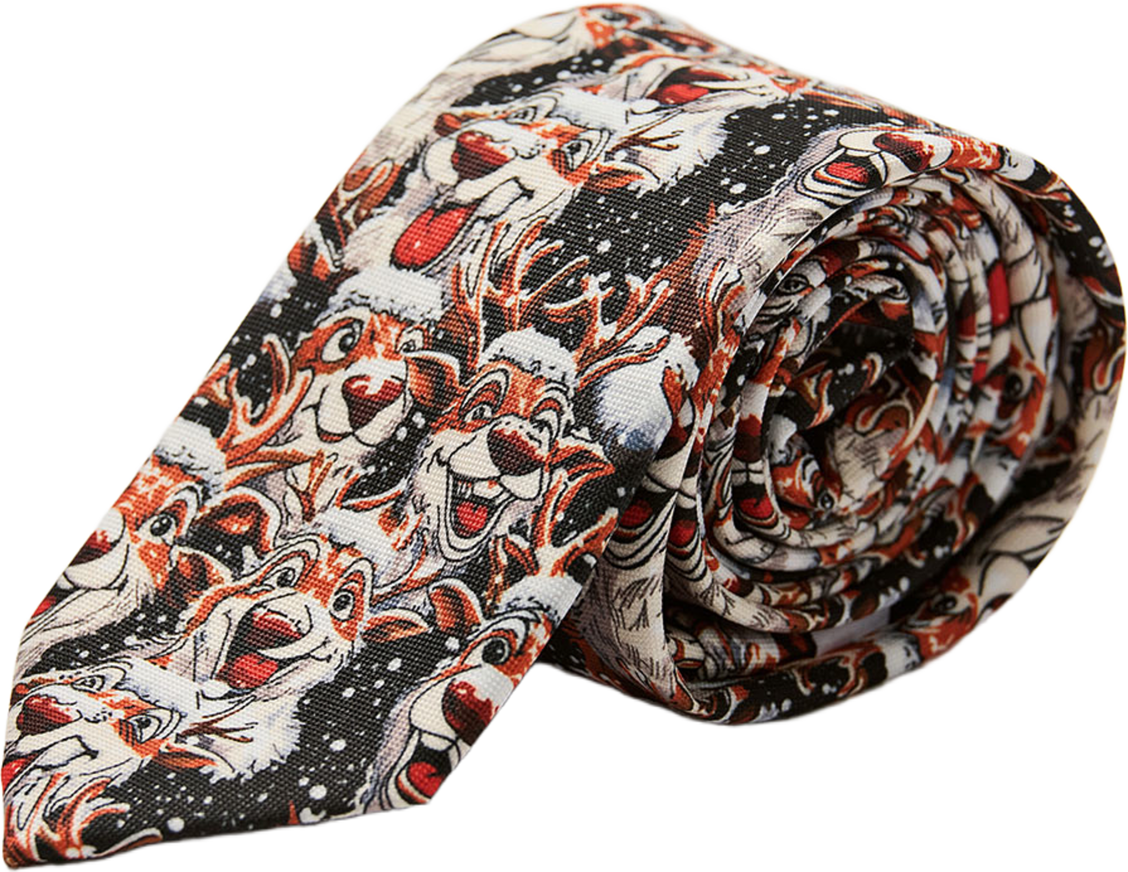 Christmas Tie Tie, från Lindbergh, i färgen Black. Klicka för att öppna bilden i stort format