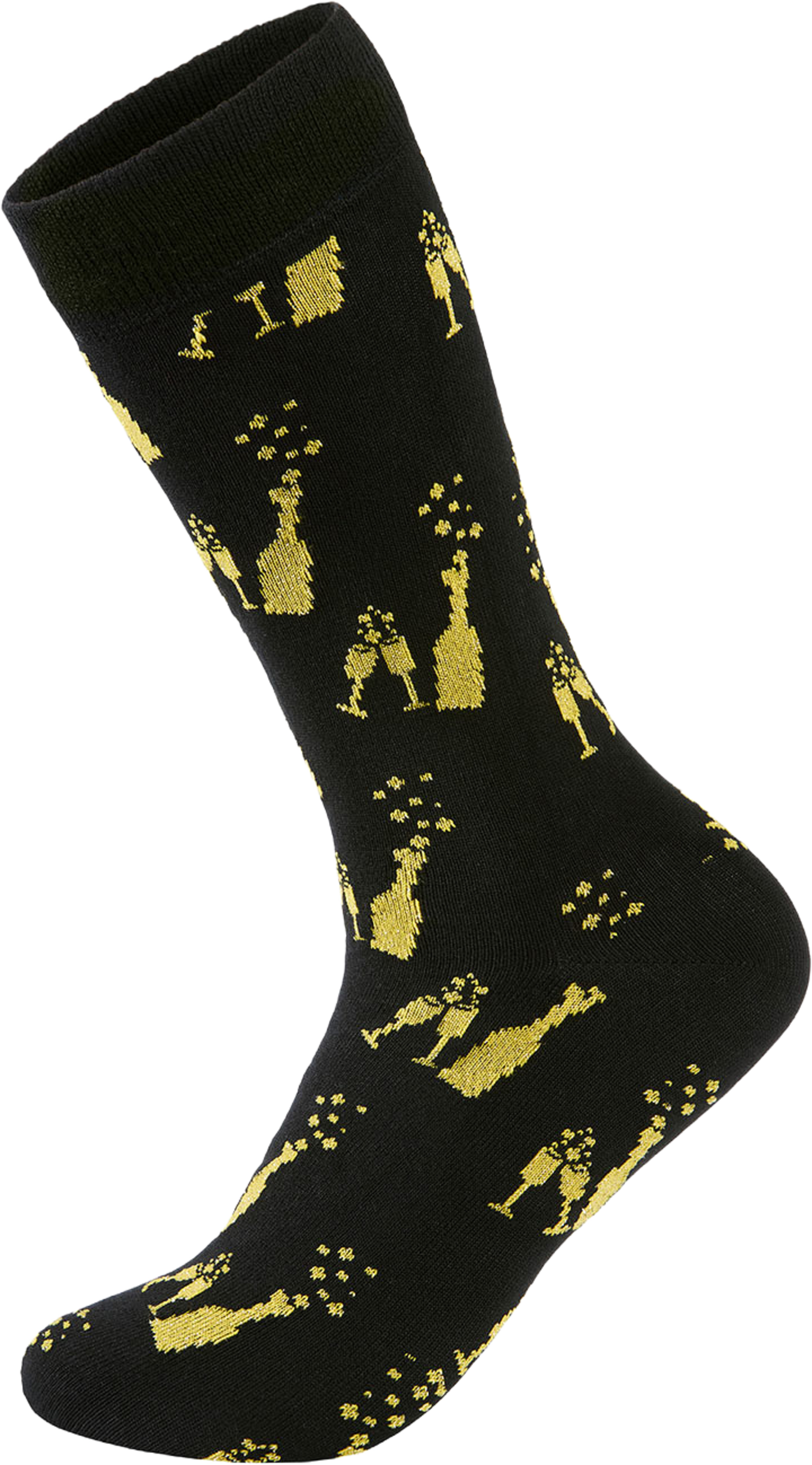 New year bamboo sock Socks, från Lindbergh, i färgen Black. Klicka för att öppna bilden i stort format
