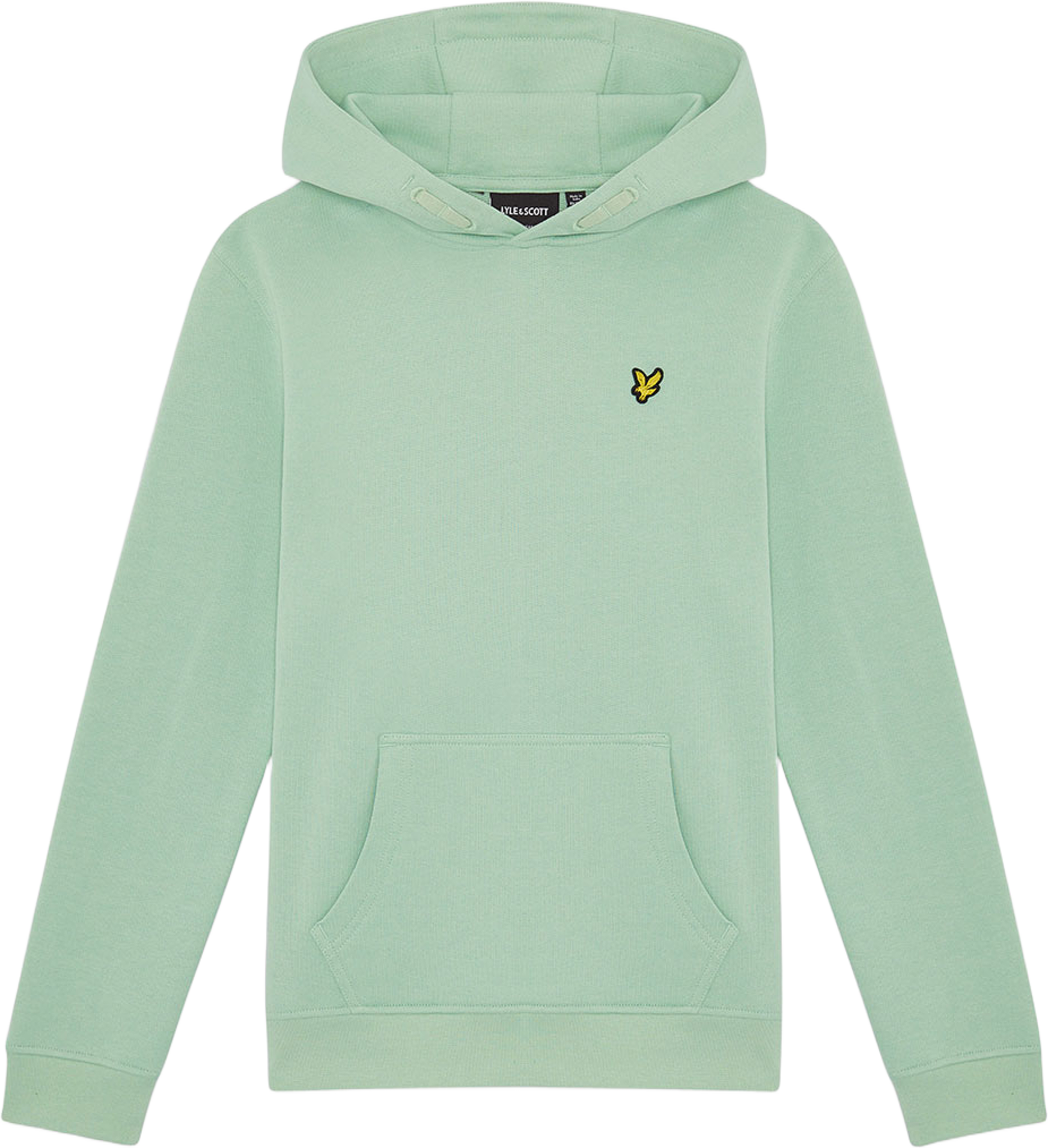 Pullover Hoodie, från Lyle & Scott, i färgen Turquoise Shadow. Klicka för att öppna bilden i stort format