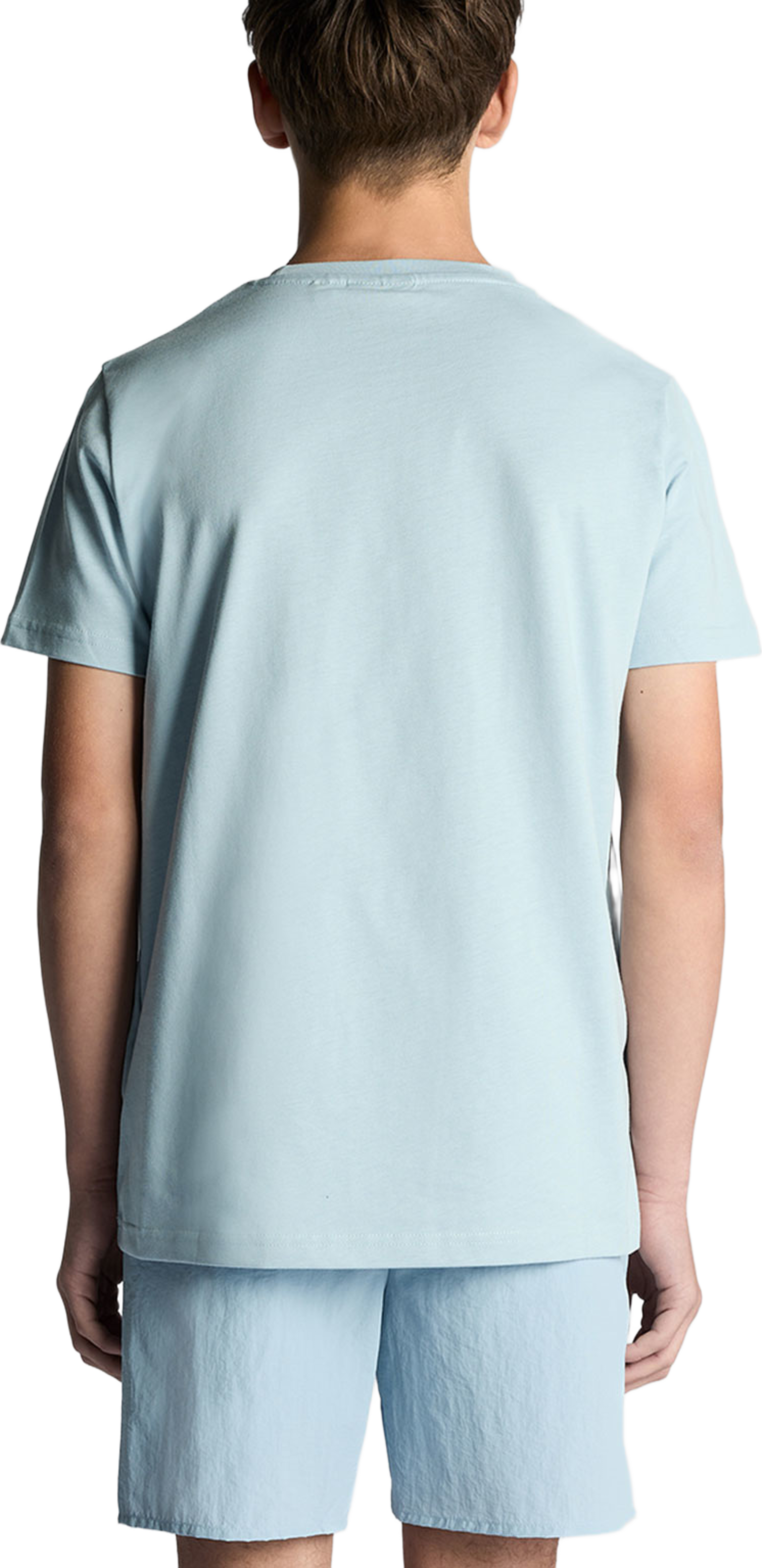 Plain T-shirt, från Lyle & Scott, i färgen Opal Blue. Klicka för att öppna bilden i stort format