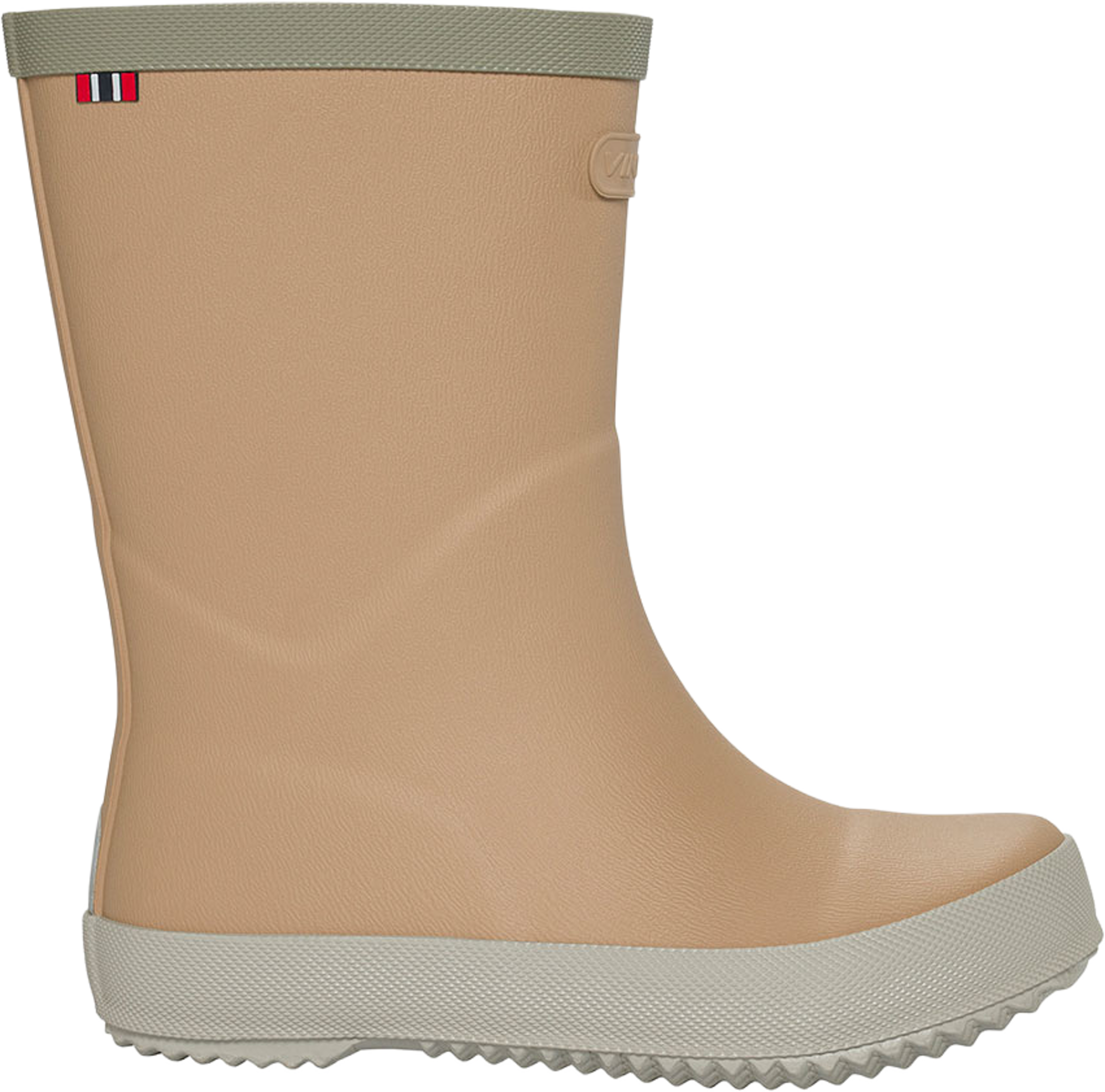 Kenza x Viking Rubberboot, från VIKING, i färgen Dark Sand/Light Green. Klicka för att öppna bilden i stort format